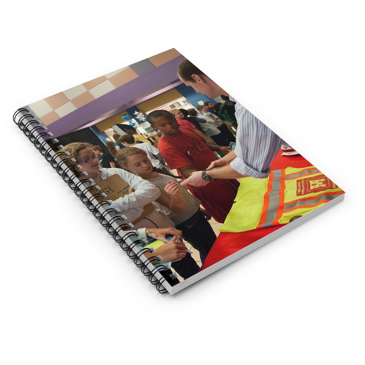 John Nevels, a structural engineer with the Engineering Spiral Bound Ruled Notebook with Printed Cover