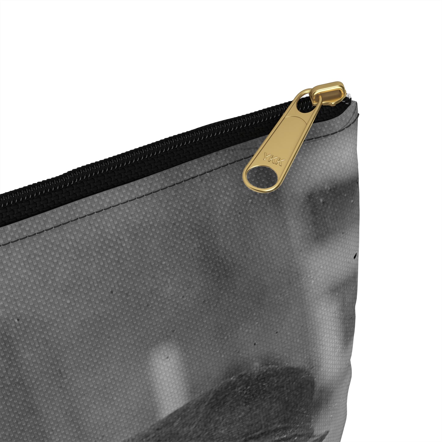 Mrs. Anna Coleman Ladd and Mr Caudron. Mrs. A. Coleman Ladd working on portrait mask Large Organizer Pouch with Black Zipper
