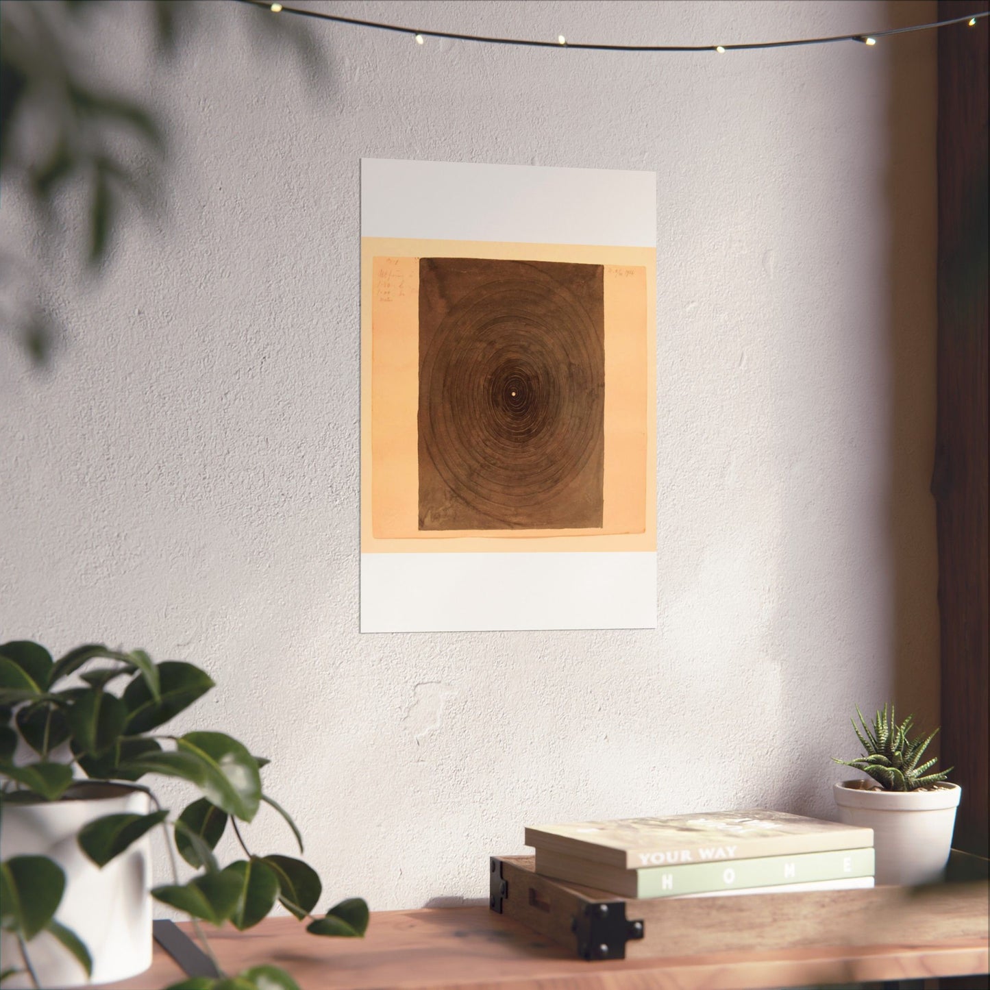 Hilma af Klint - 1916 - No 1 From The Parsifal Series High Quality Matte Wall Art Poster for Home, Office, Classroom