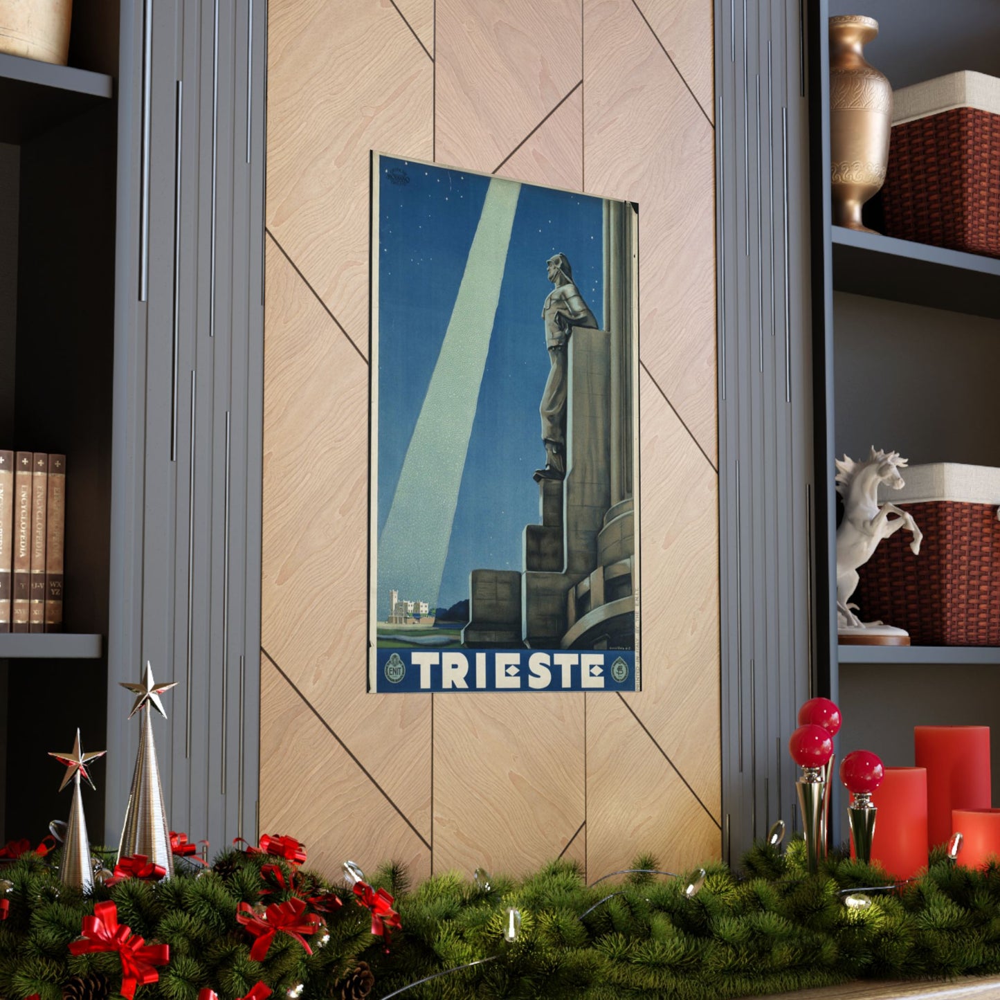 Trieste. Vintage Travel Posters, 1920s-1930s High Quality Matte Wall Art Poster for Home, Office, Classroom