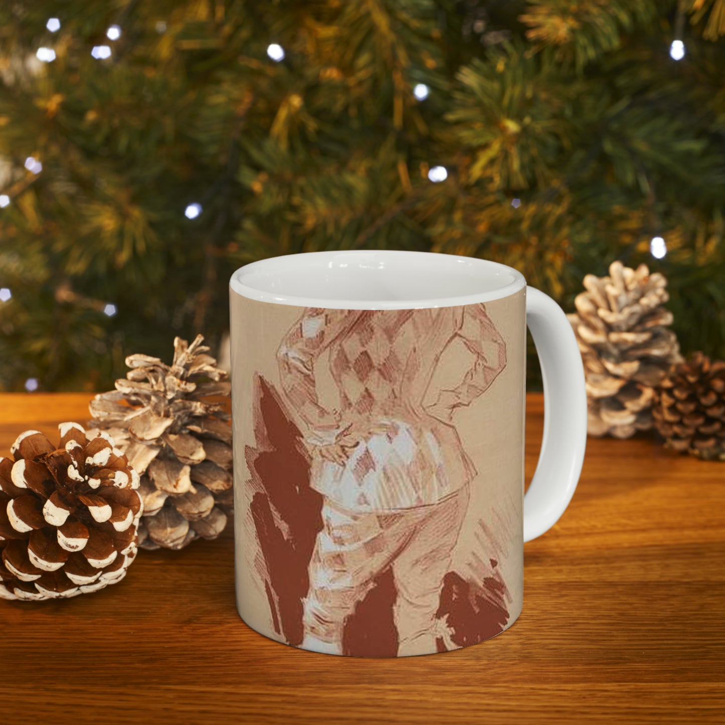 Dessin original pour la couverture des Maîtres de l'Affiche. Beautiful Novelty Ceramic Coffee Mug 11oz