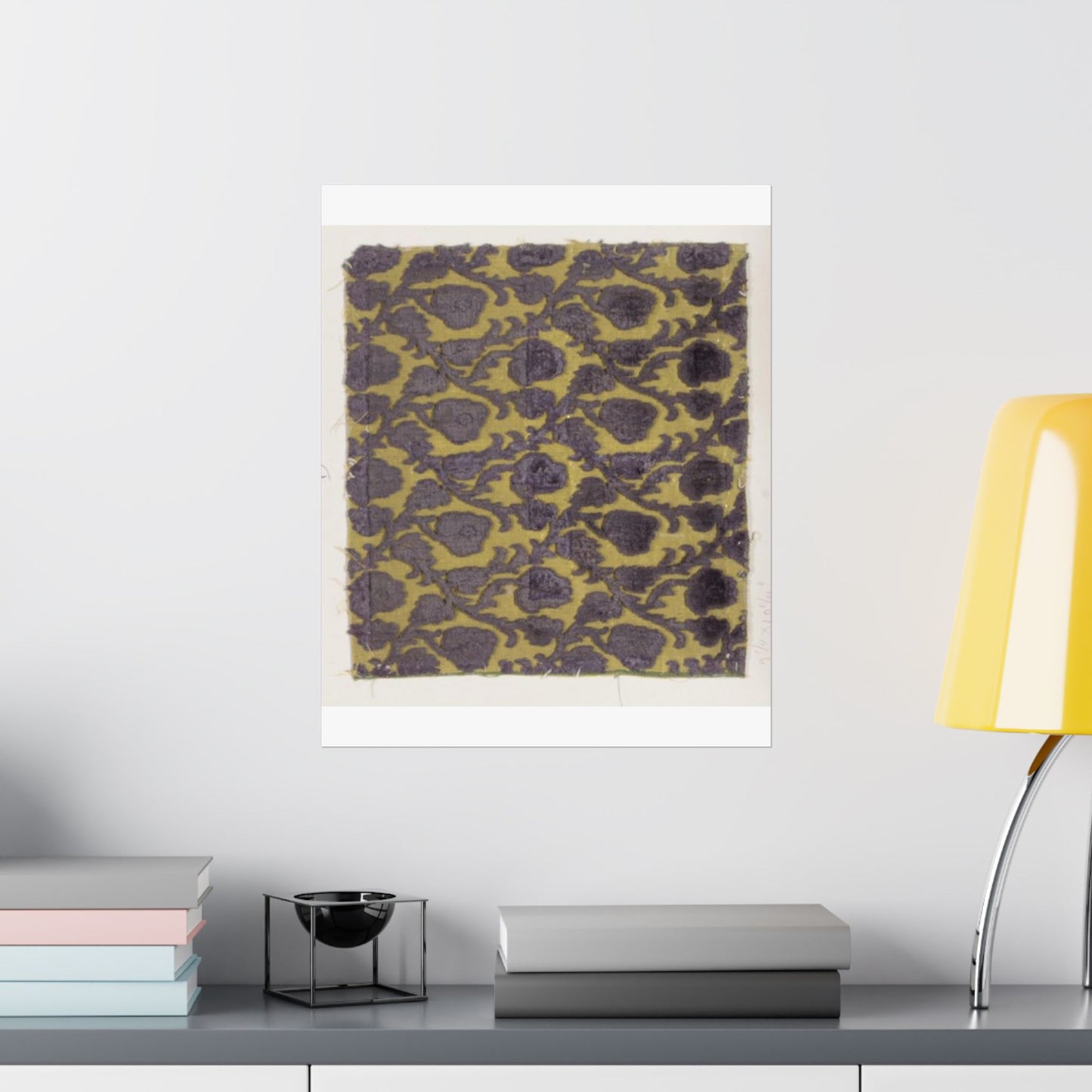 Fragment, 15th century - Public domain dedication museum photo High Quality Matte Wall Art Poster for Home, Office, Classroom