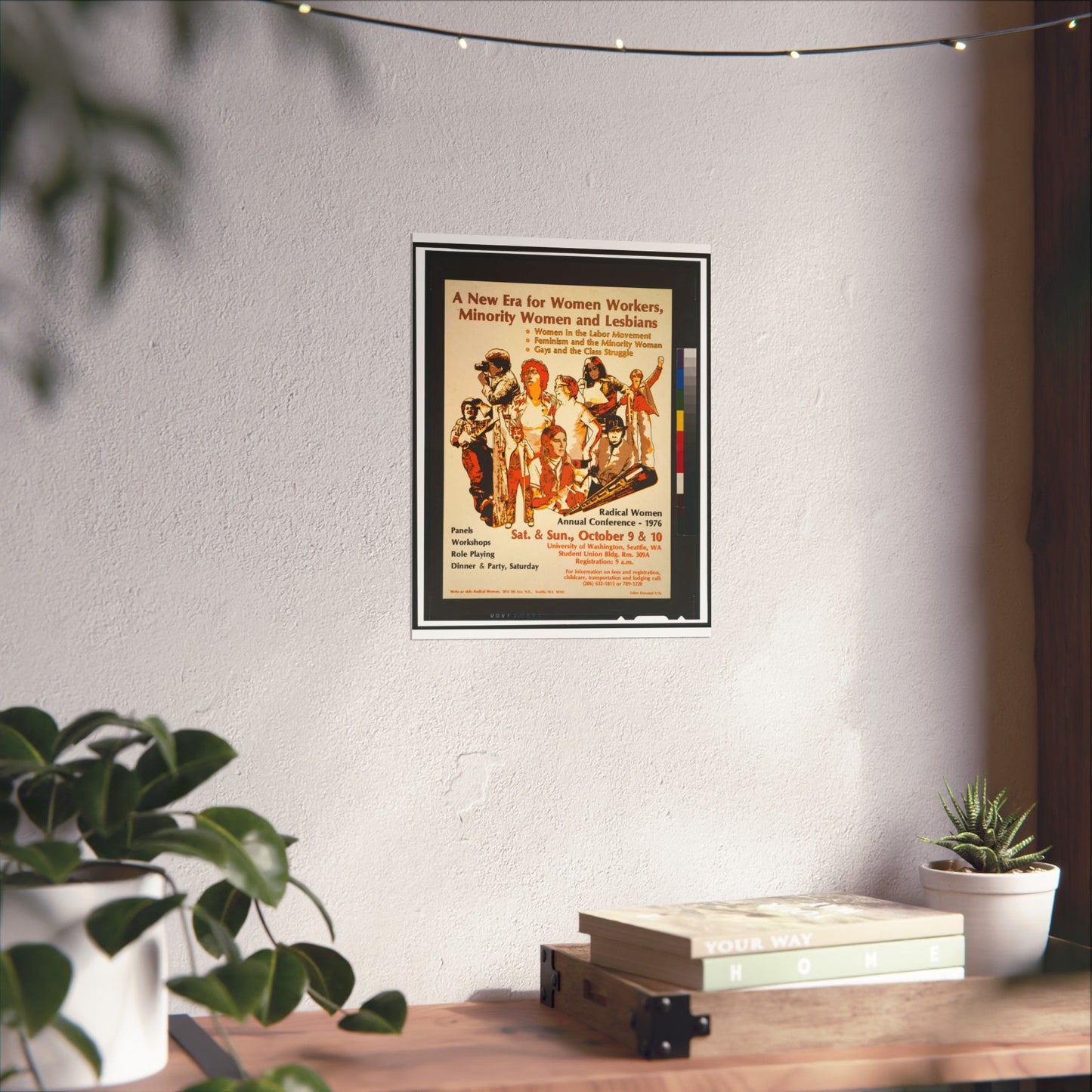 A new era for women workers, minority women and lesbians High Quality Matte Wall Art Poster for Home, Office, Classroom