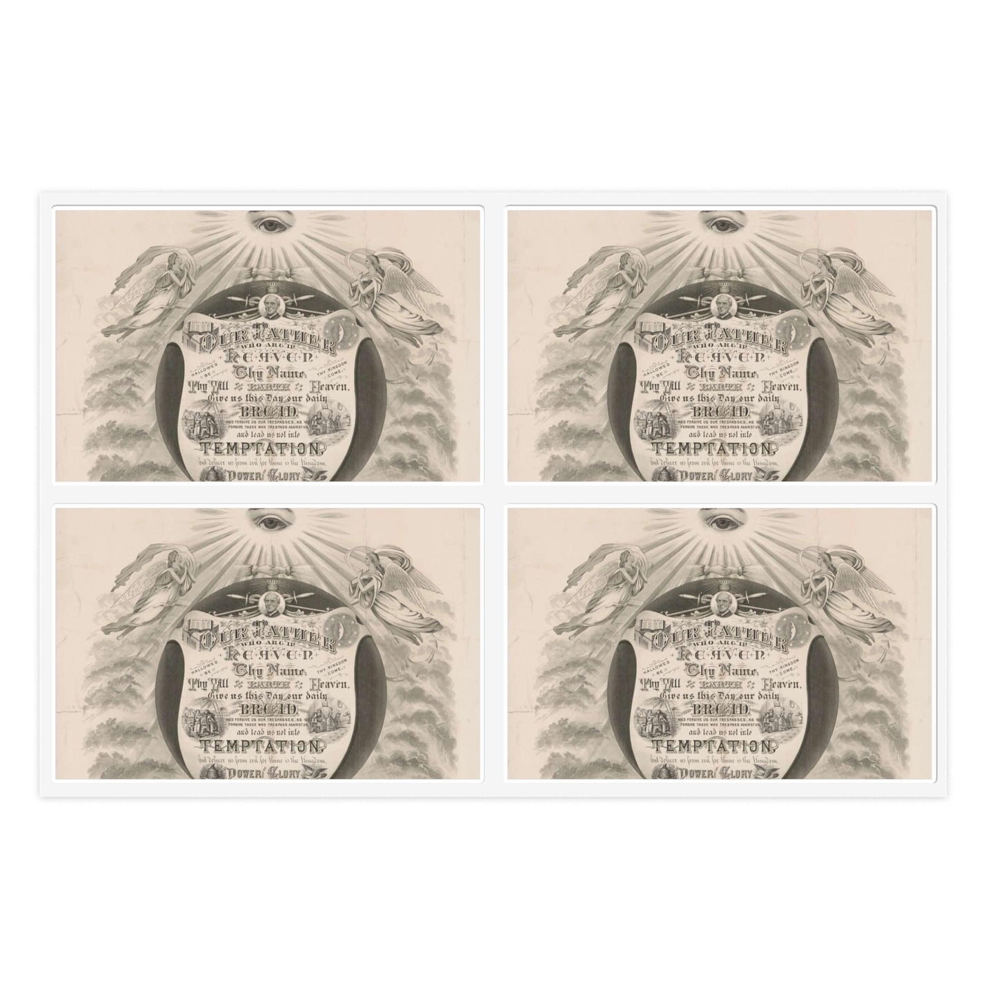 Our mission - Print, Library of Congress collection Laminated UV Protective Vinyl Stickers