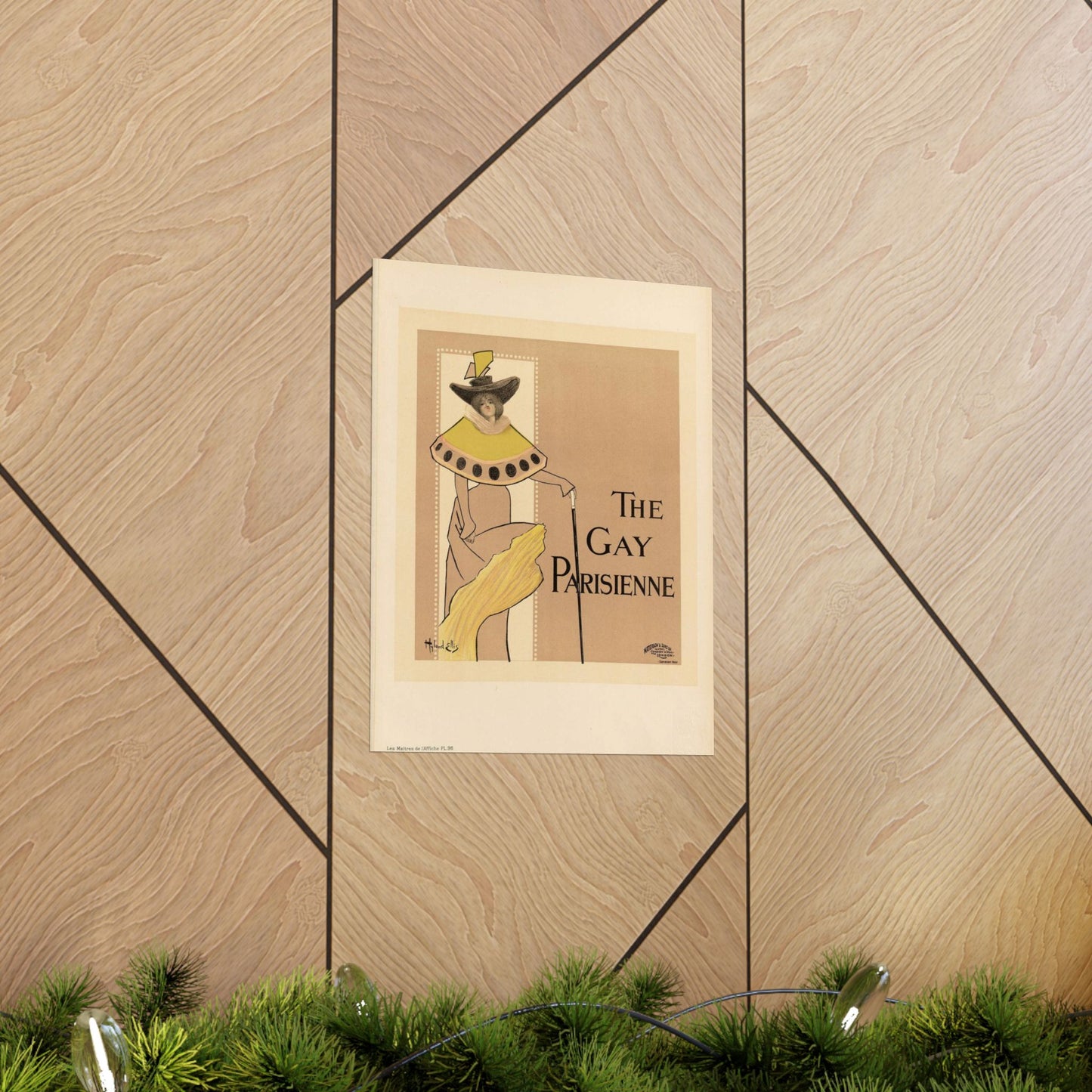 Maîtres de l'affiche V 2 - Pl 96 - Fred Hyland - Leigh Ellis High Quality Matte Wall Art Poster for Home, Office, Classroom
