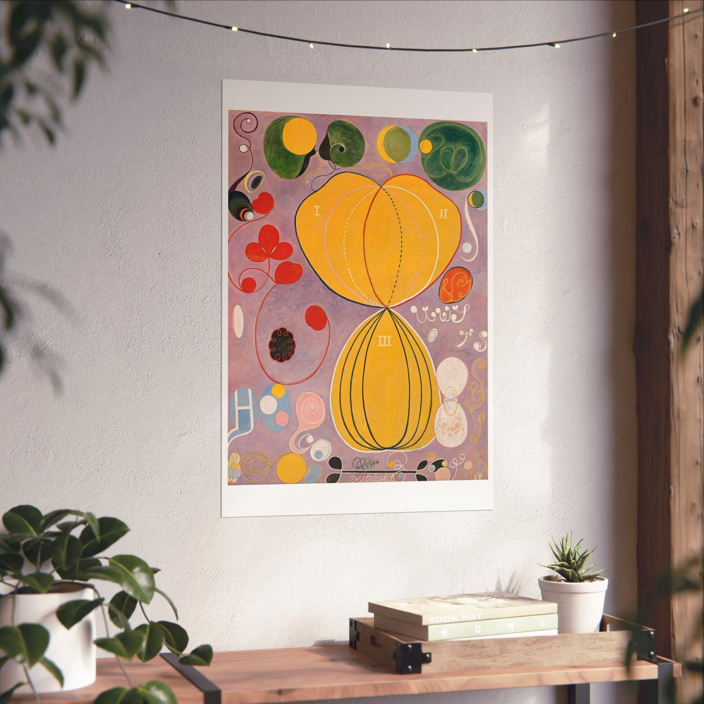 Hilma af Klint - The Ten Largest No. 7 - Adulthood - 1907 High Quality Matte Wall Art Poster for Home, Office, Classroom