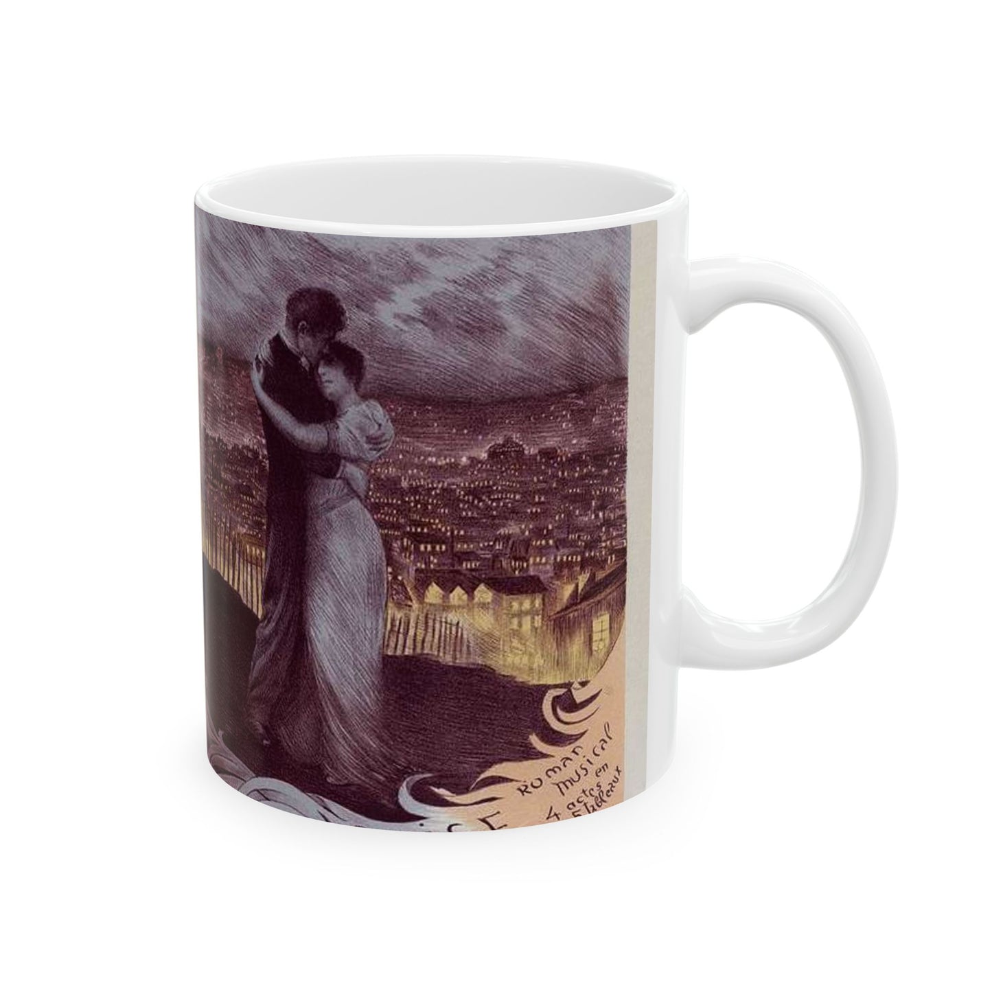 Affiche pour l'Opéra-Comique "Louise". Beautiful Novelty Ceramic Coffee Mug 11oz