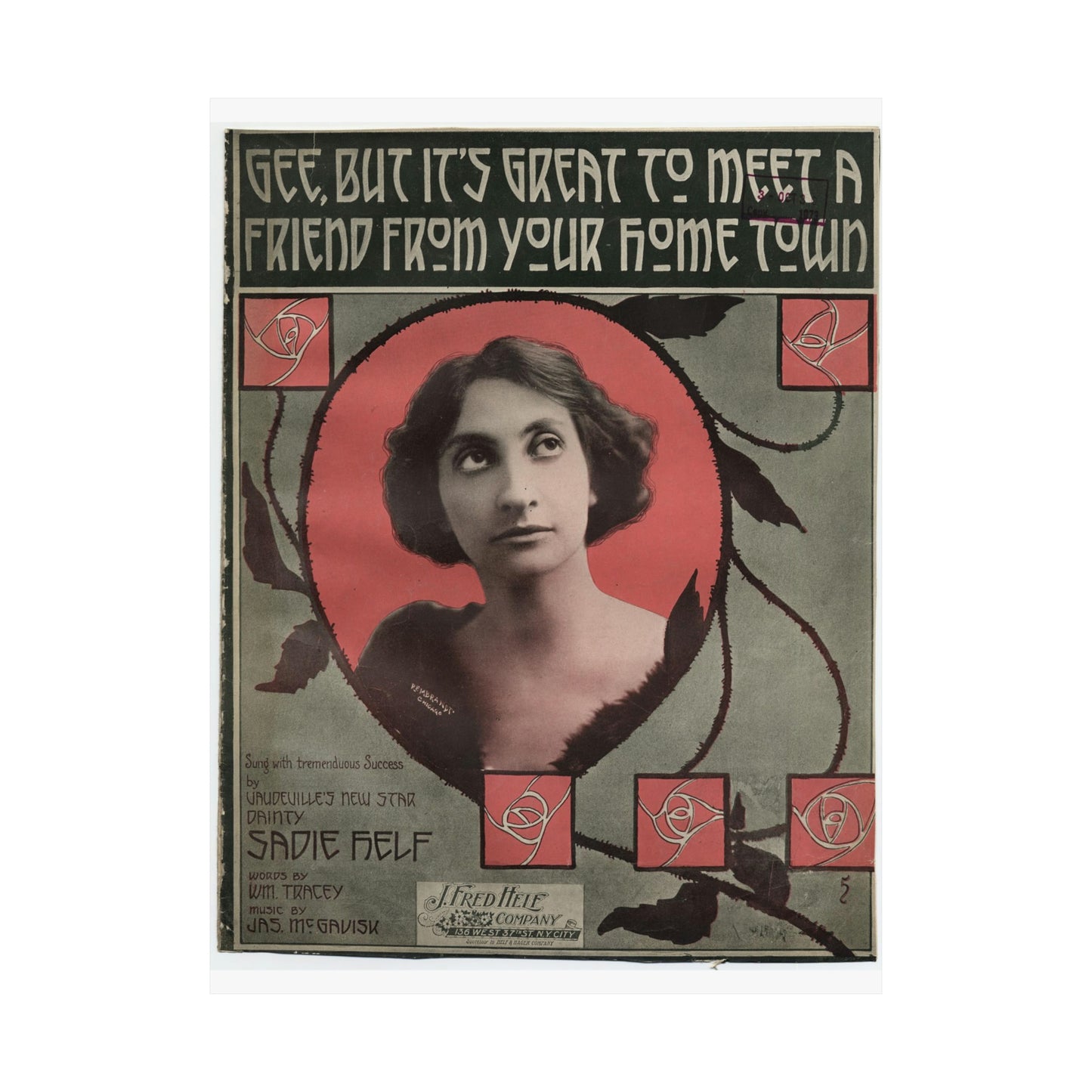 Gee, but it's great to meet a friend from your hom High Quality Matte Wall Art Poster for Home, Office, Classroom