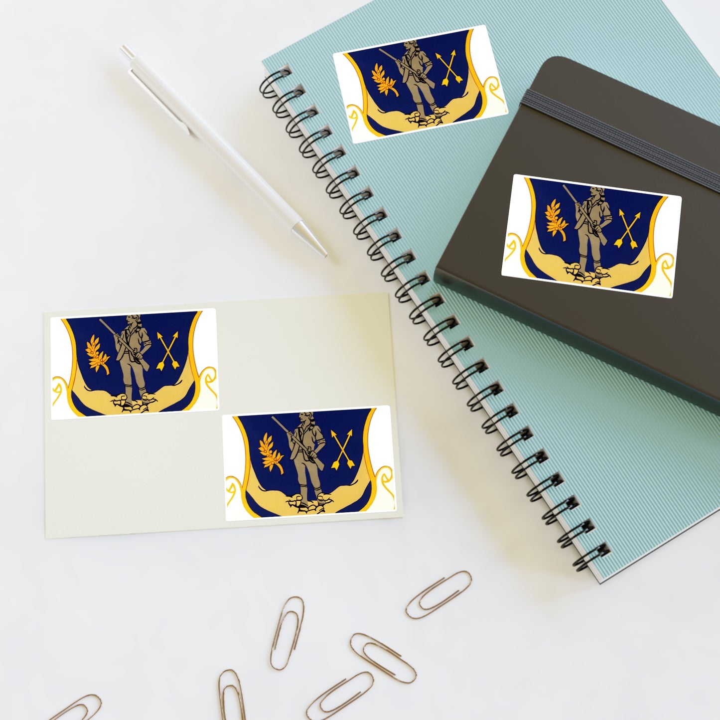 Official emblem for the 351st Combat Support Group Laminated UV Protective Vinyl Stickers