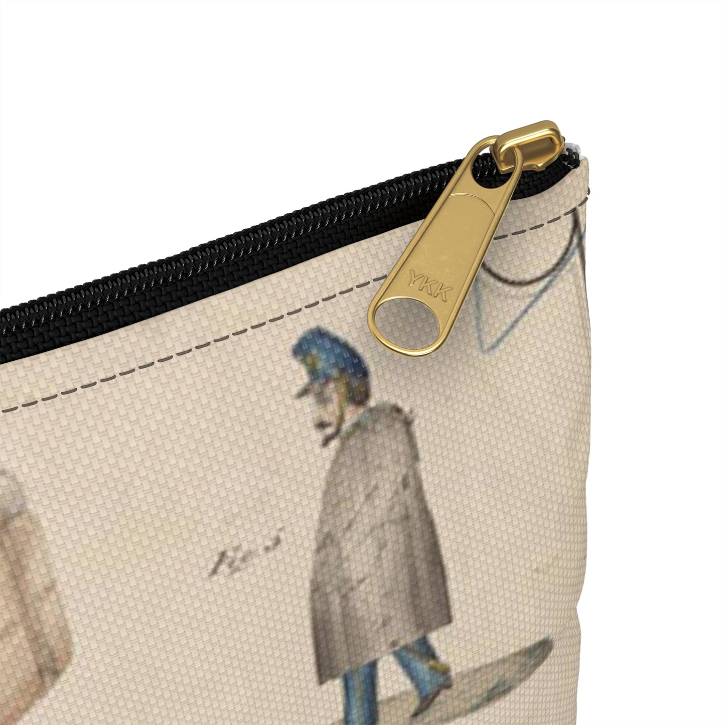 Patent drawing - Drawing of Portable Tent and Abri Public domain image Large Organizer Pouch with Black Zipper