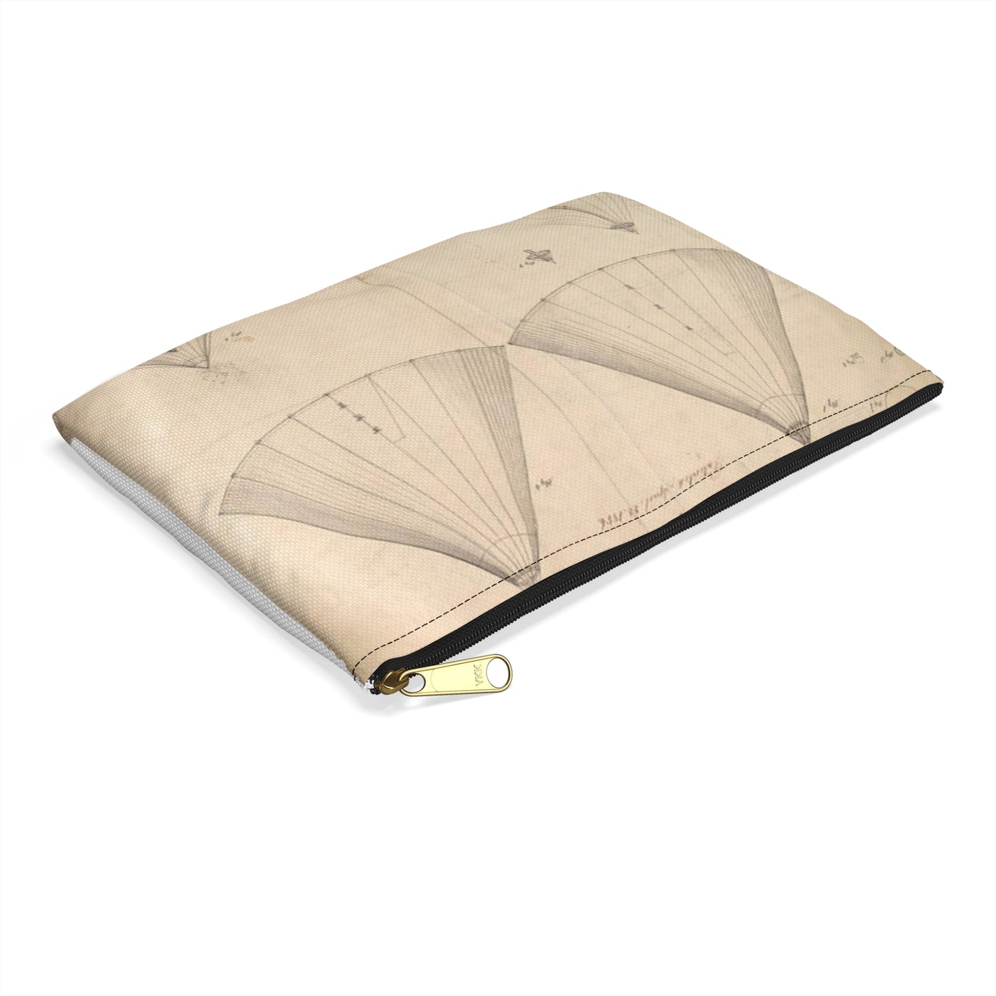 Patent drawing - Drawing of Improvement in Tents Public domain image Large Organizer Pouch with Black Zipper