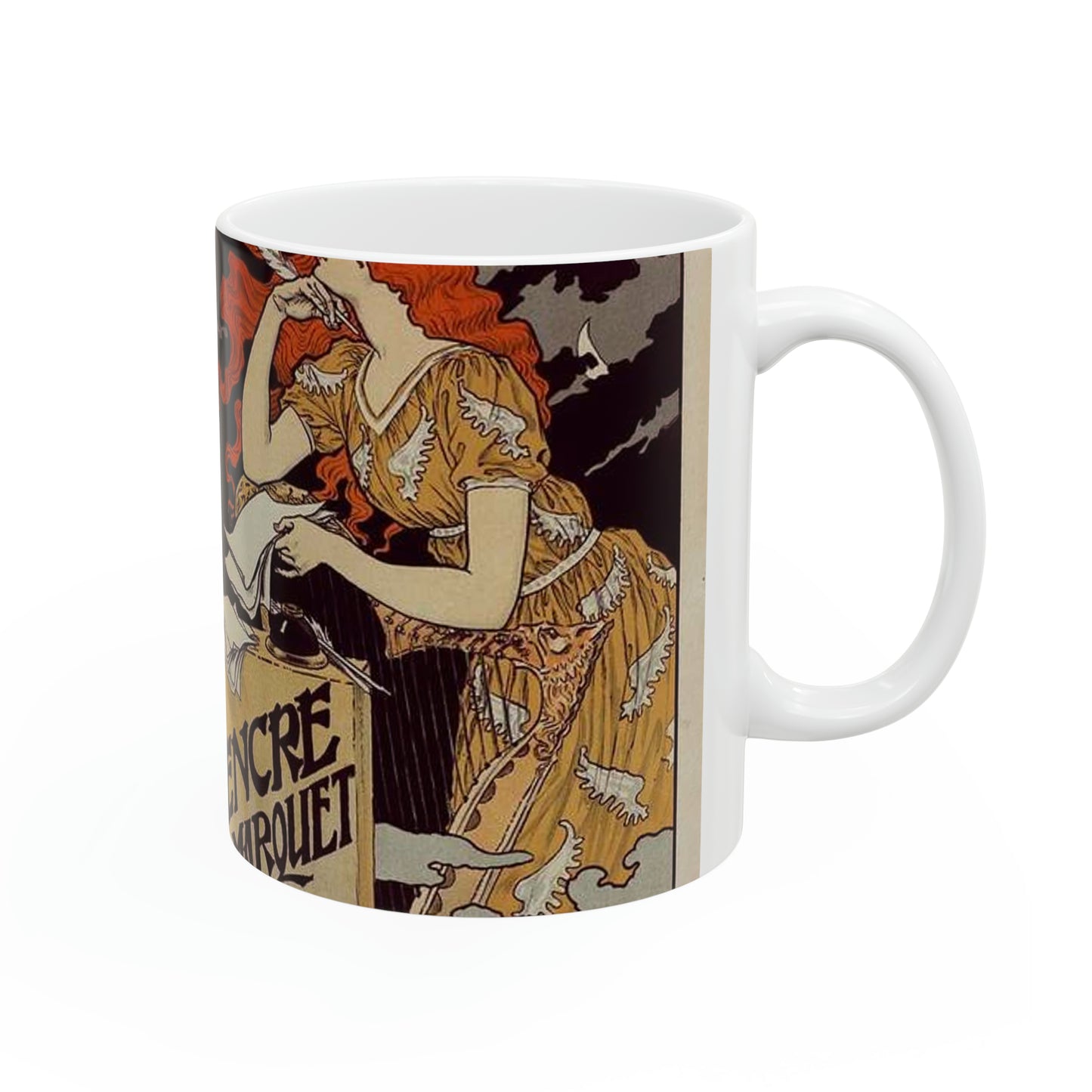 Affiche pour l' "Encre Marquet". Beautiful Novelty Ceramic Coffee Mug 11oz