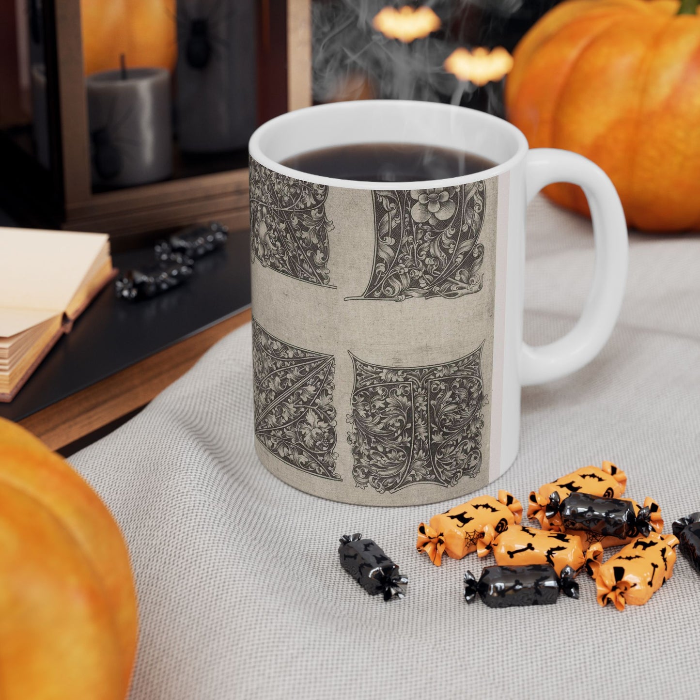 Israhel van Meckenem the Younger - Hoofdletters X, Y, Z en T Beautiful Novelty Ceramic Coffee Mug 11oz