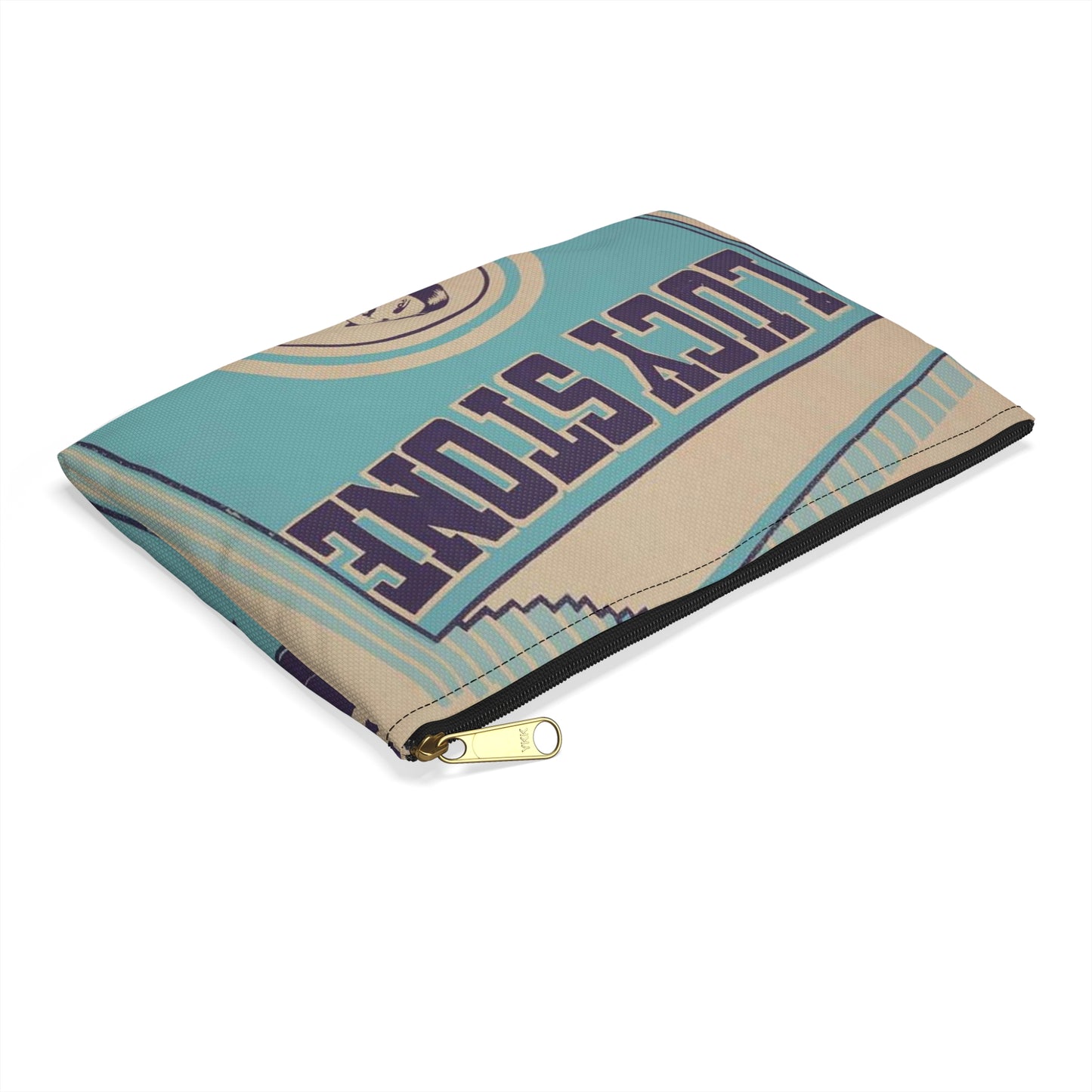 Lucy Stone - Public domain poster, Music division, Library of Congress Large Organizer Pouch with Black Zipper