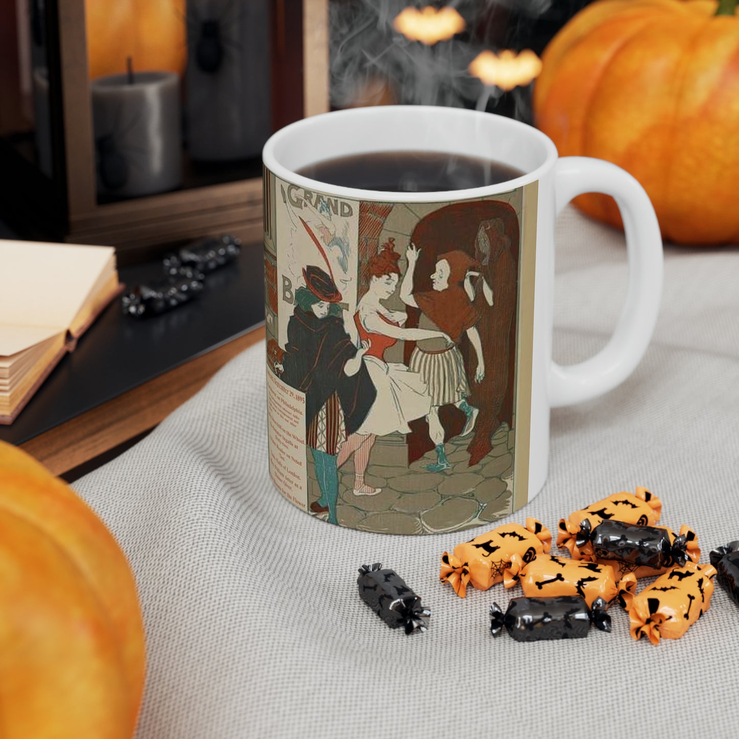 Philadelphia Sunday press. September 29, 1895. Beautiful Novelty Ceramic Coffee Mug 11oz