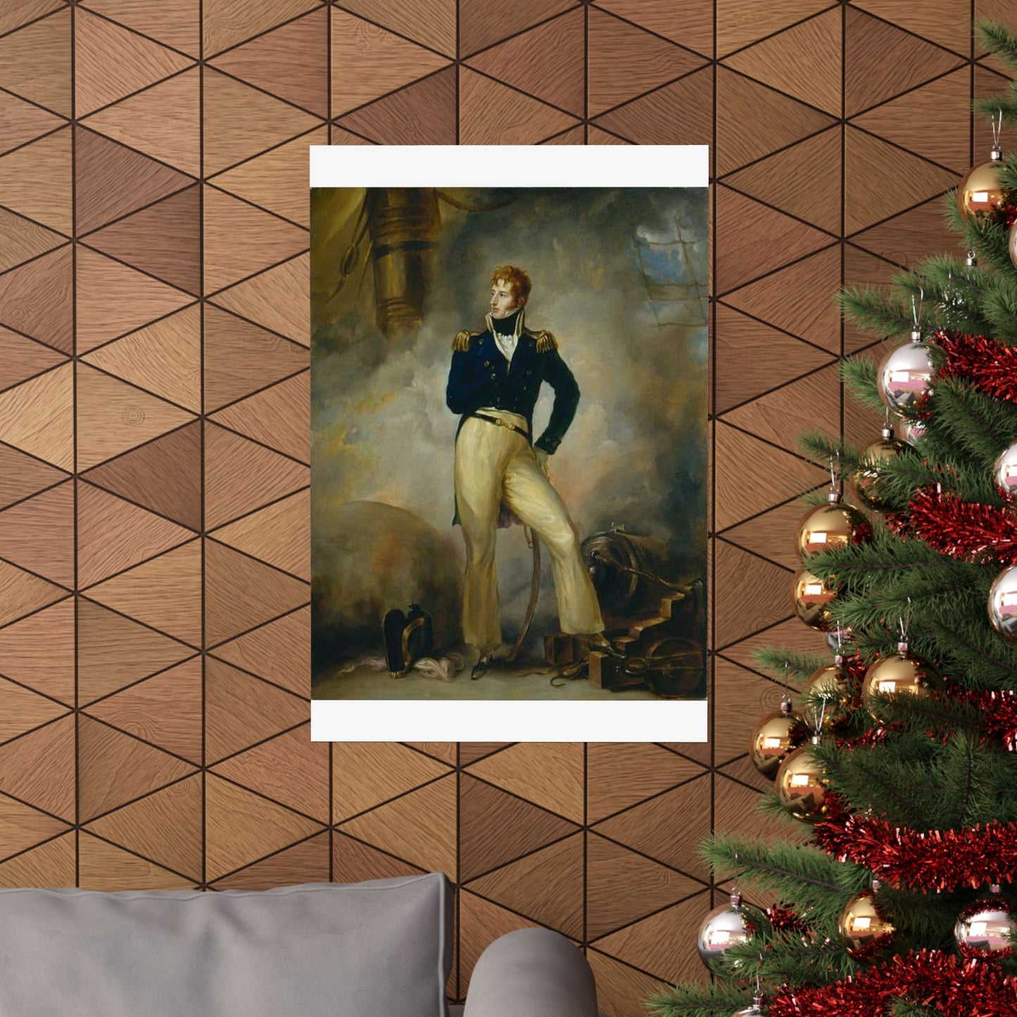 Lord Cochrane 1807 - Public domain  painting High Quality Matte Wall Art Poster for Home, Office, Classroom