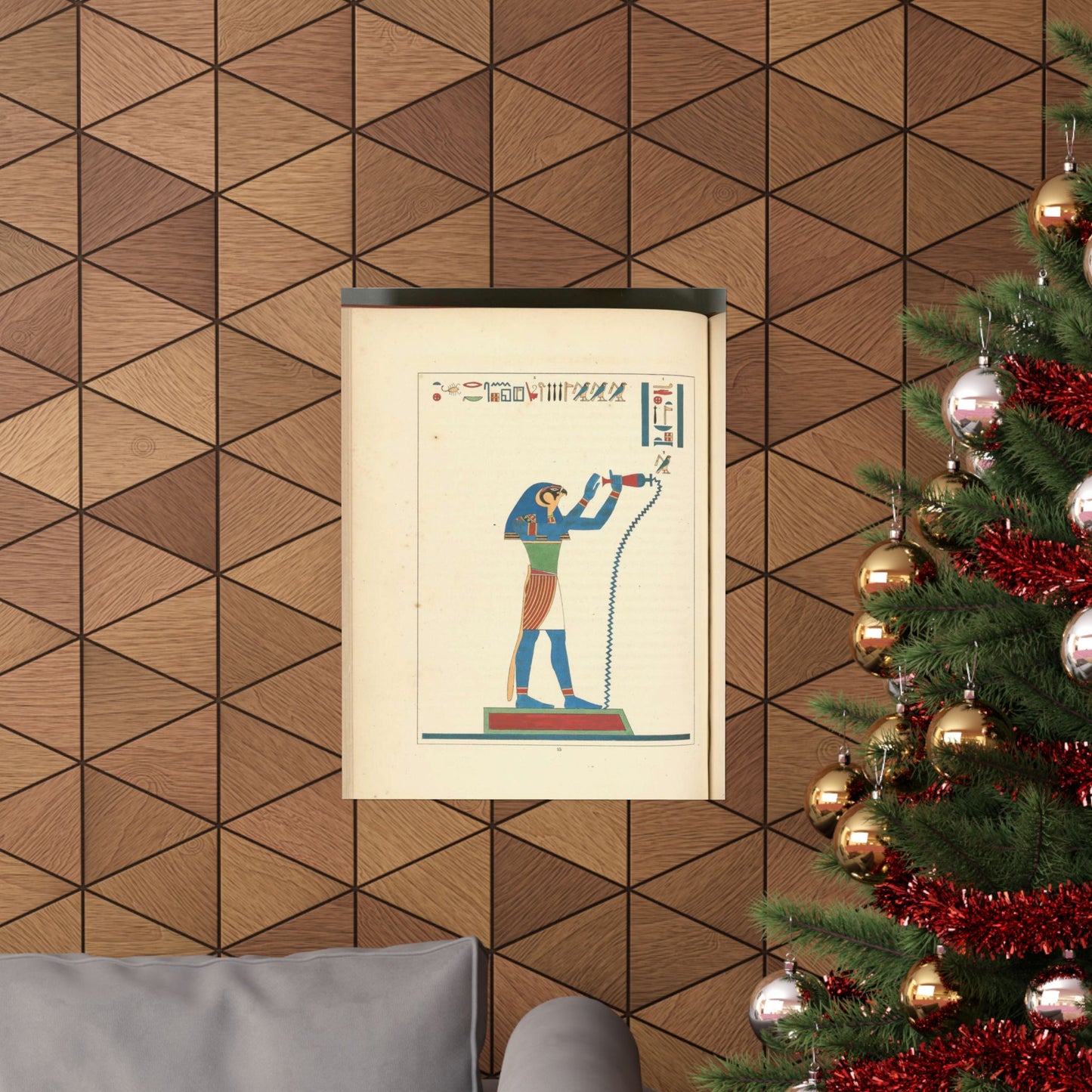 Thoth Trismégiste, le premier Hermès, Hermès Trismégiste. High Quality Matte Wall Art Poster for Home, Office, Classroom