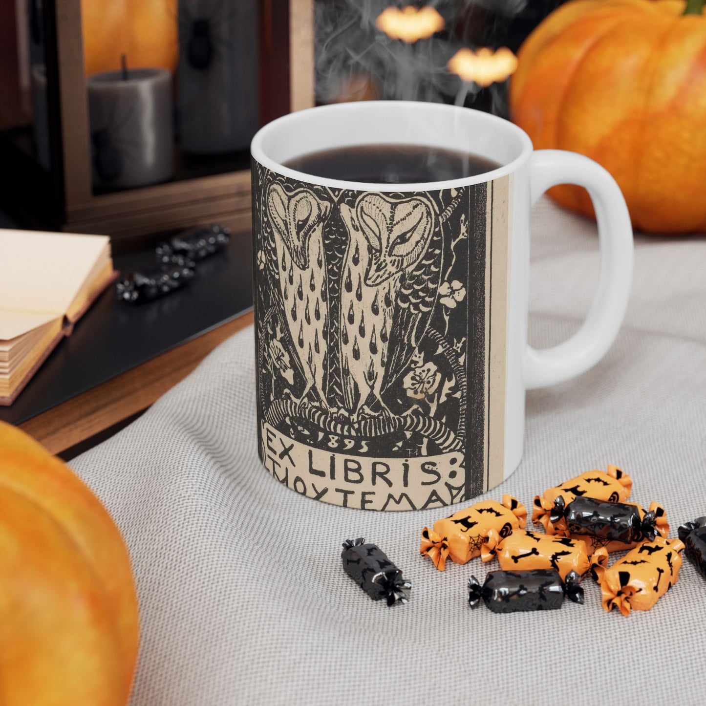 Theo van Hoytema - Ex libris van Theo van Hoytema Beautiful Novelty Ceramic Coffee Mug 11oz