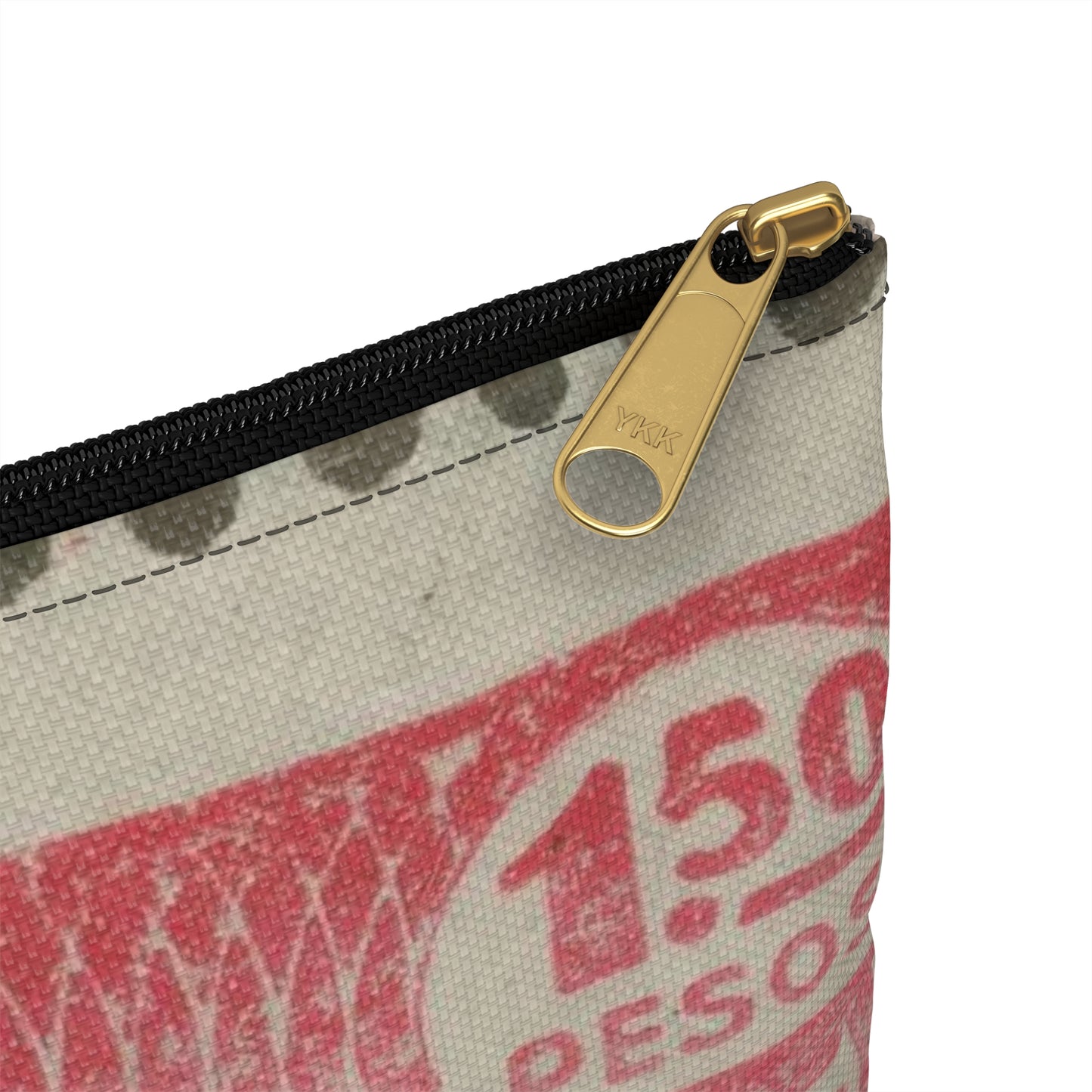 Frimärke ur Gösta Bodmans filatelistiska motivsamling, påbörjad 1950.Frimärke från Paraguay, 1935. Motiv av karta över Paraguay, Grand Chaco. Large Organizer Pouch with Black Zipper