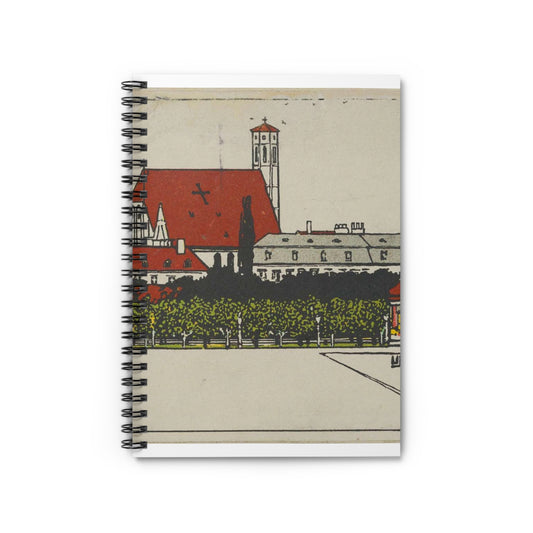 Vienna- Minorite Church (Wien- Die Minoriten Kirche) MET DP844339 Spiral Bound Ruled Notebook with Printed Cover