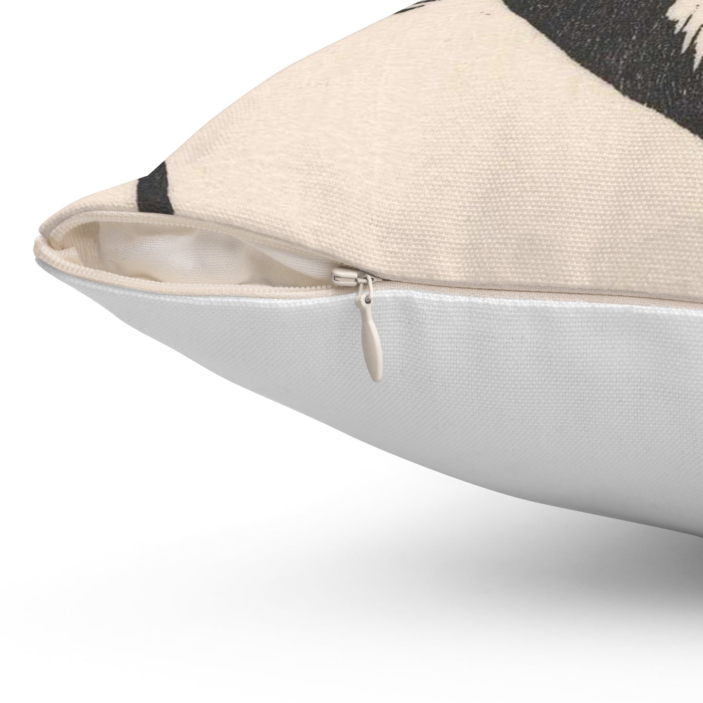 Samuel Jessurun de Mesquita - Zelfportret met bril en sik Decorative Accent Square Pillow