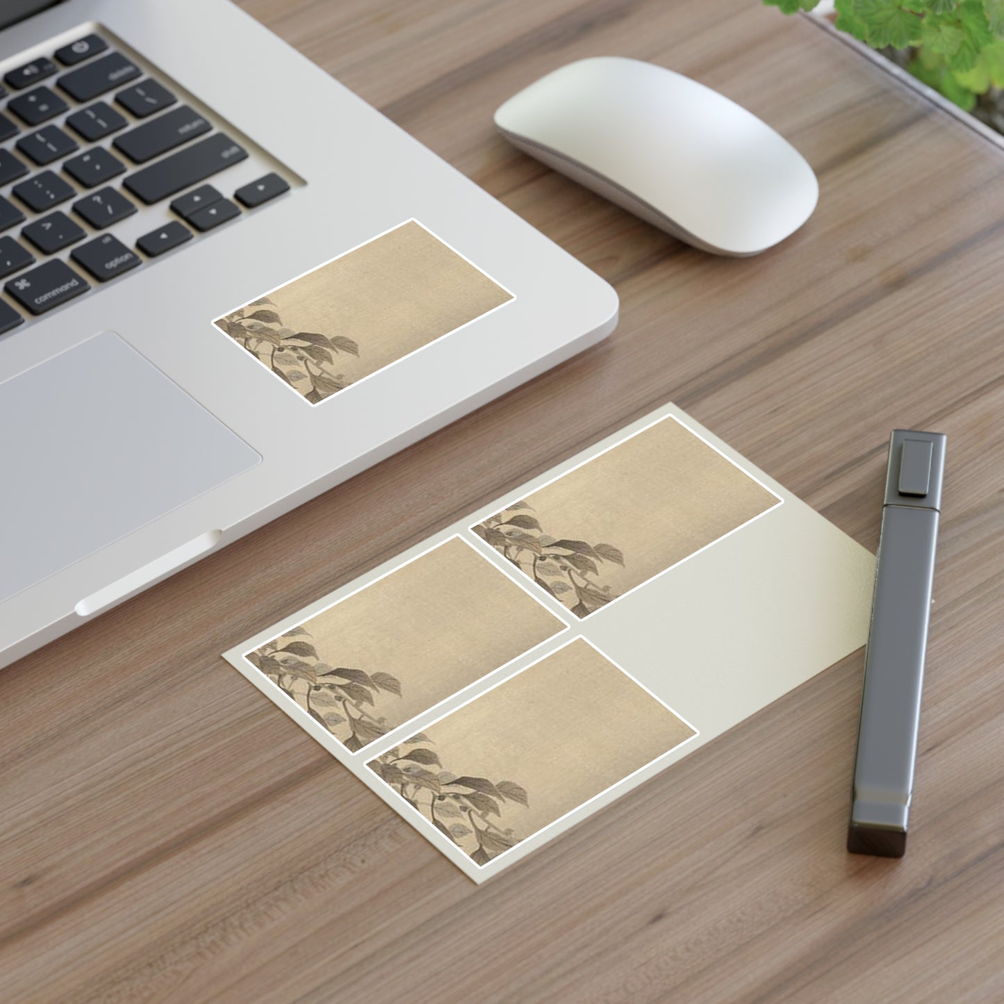 Koson - quails, Ohara Koson Laminated UV Protective Vinyl Stickers