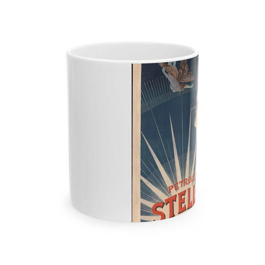 Pétrole Stella, livraisons en bidons plombés de 5 & 2 litres / H. Gray. Beautiful Novelty Ceramic Coffee Mug 11oz