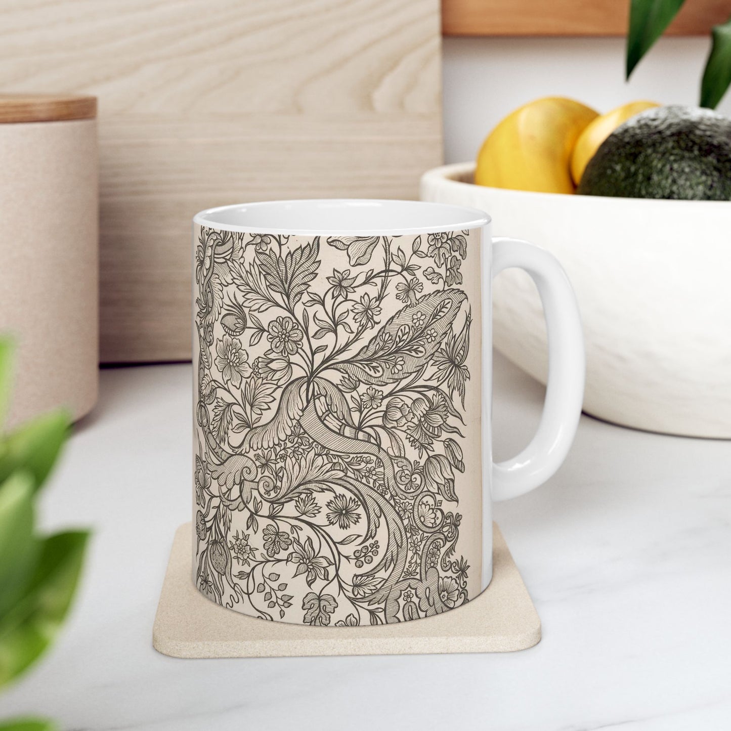 Alexander Senegat - Ontwerp voor textiel Beautiful Novelty Ceramic Coffee Mug 11oz