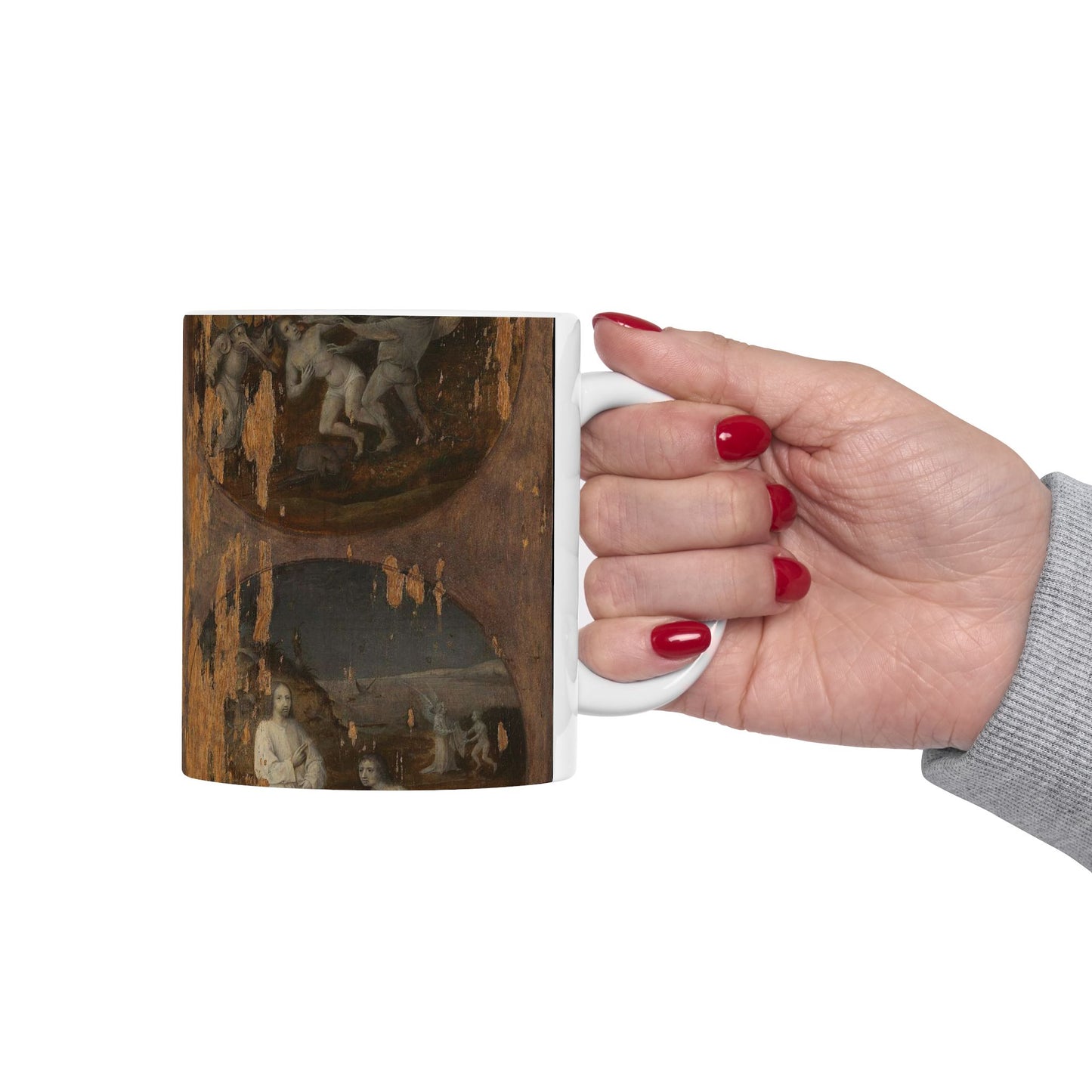 Flood Panels (The Flood – reverse), ca. 1508-1516 Beautiful Novelty Ceramic Coffee Mug 11oz