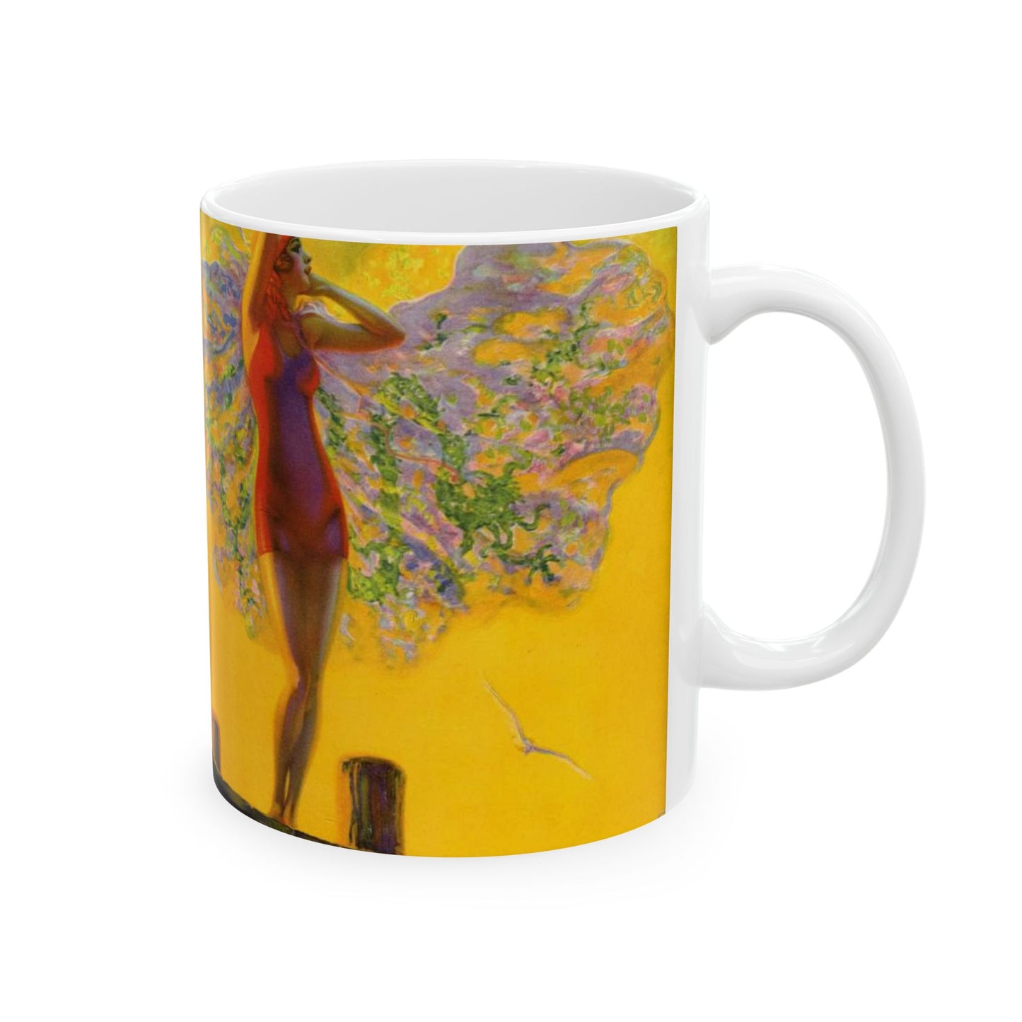 “Golden Glory” by Edward Mason Eggleston, 1929 Beautiful Novelty Ceramic Coffee Mug 11oz