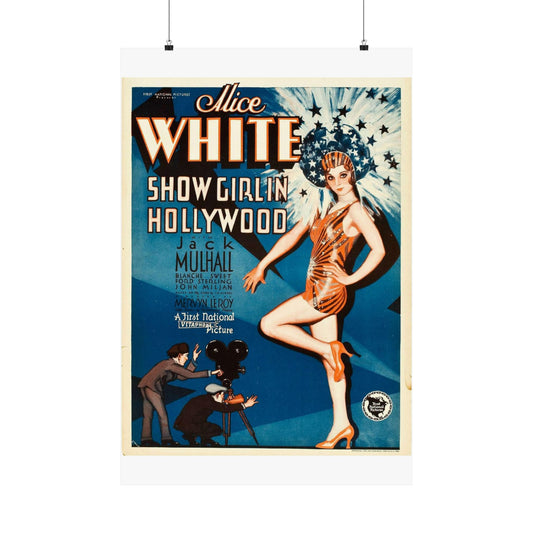 ShowgirlHollywood, Art Deco Poster High Quality Matte Wall Art Poster for Home, Office, Classroom