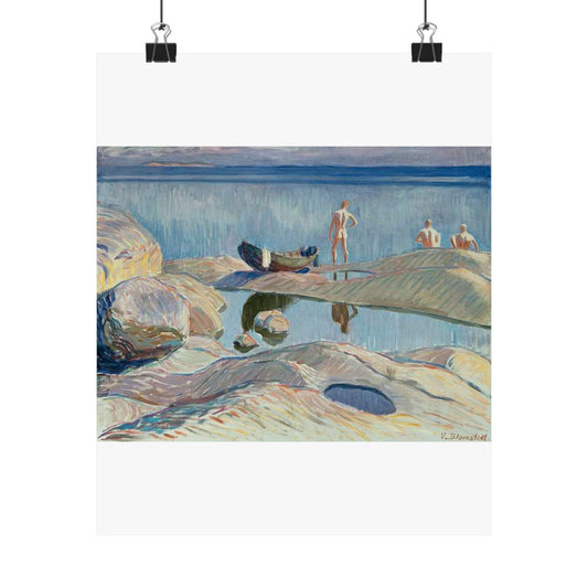 Väinö Blomstedt - Archipelago View High Quality Matte Wall Art Poster for Home, Office, Classroom
