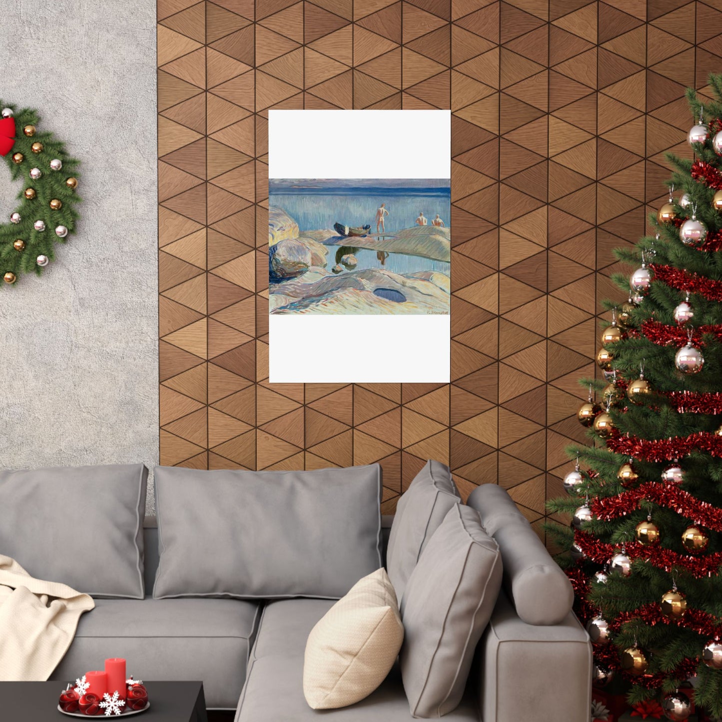 Väinö Blomstedt - Archipelago View High Quality Matte Wall Art Poster for Home, Office, Classroom