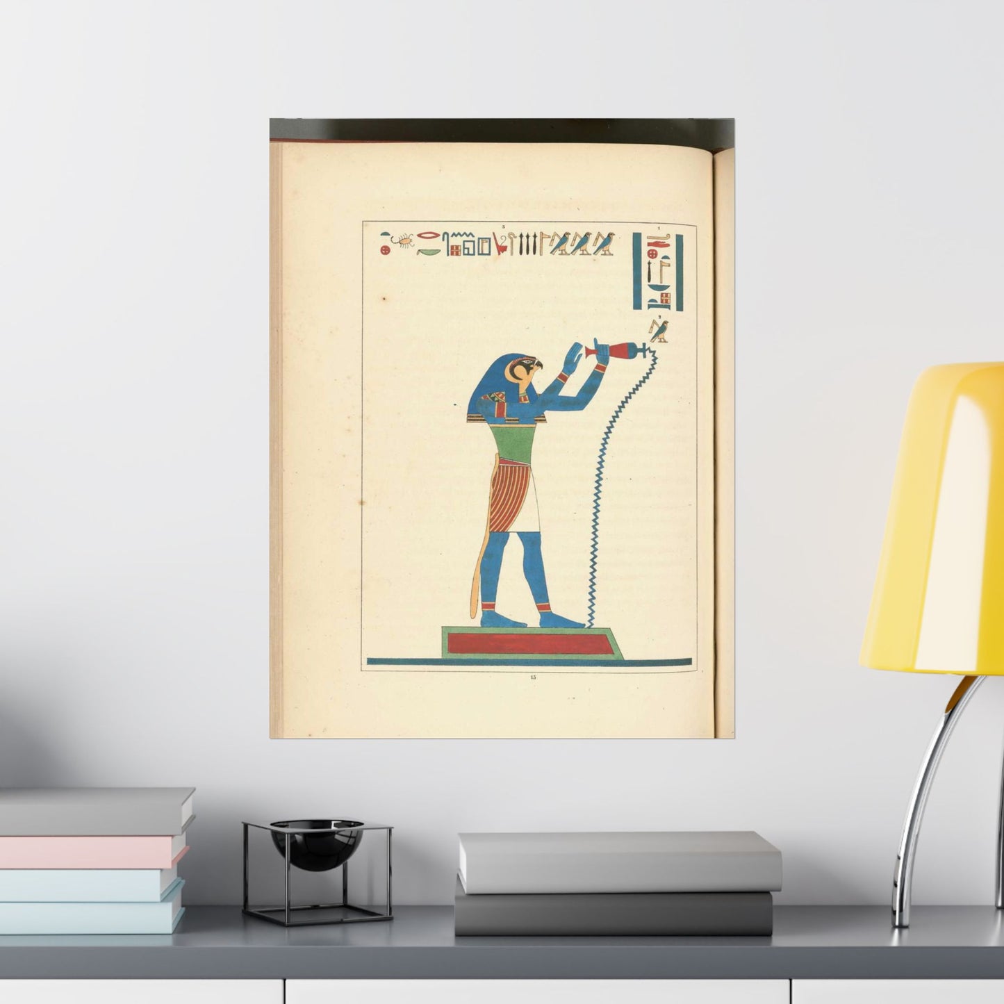 Thoth Trismégiste, le premier Hermès, Hermès Trismégiste. High Quality Matte Wall Art Poster for Home, Office, Classroom