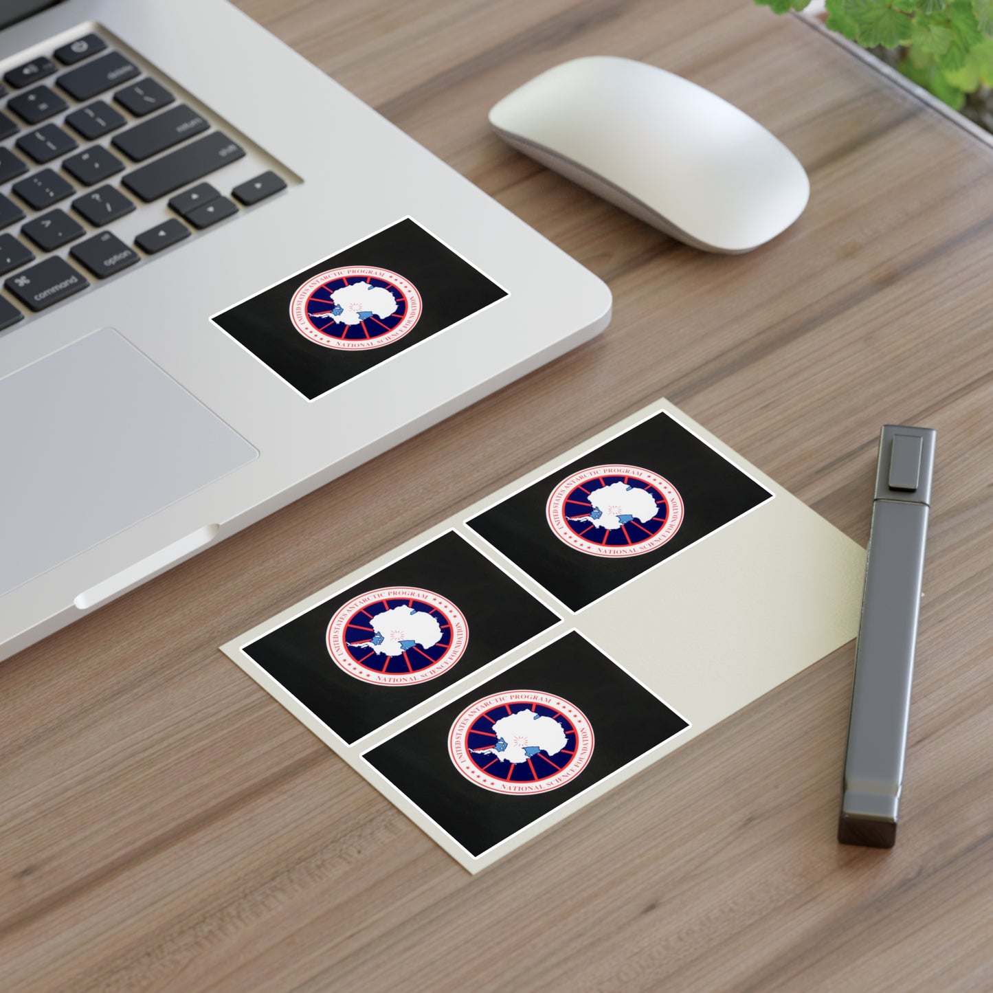 Logo of The National Science Foundation United States Antarctic Program Laminated UV Protective Vinyl Stickers