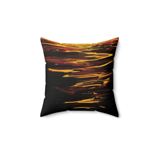 JPL Visions of the Future, Titan Decorative Accent Square Pillow