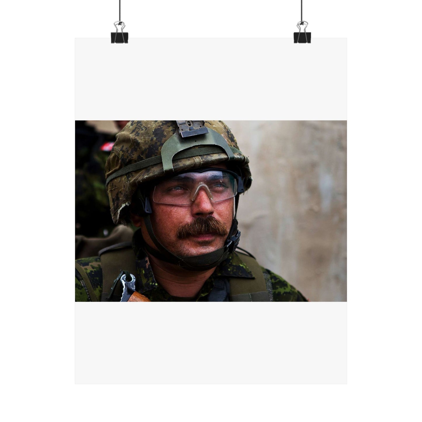 Cpl. Dean Disotell, a heavy-machine gunner with Company High Quality Matte Wall Art Poster for Home, Office, Classroom
