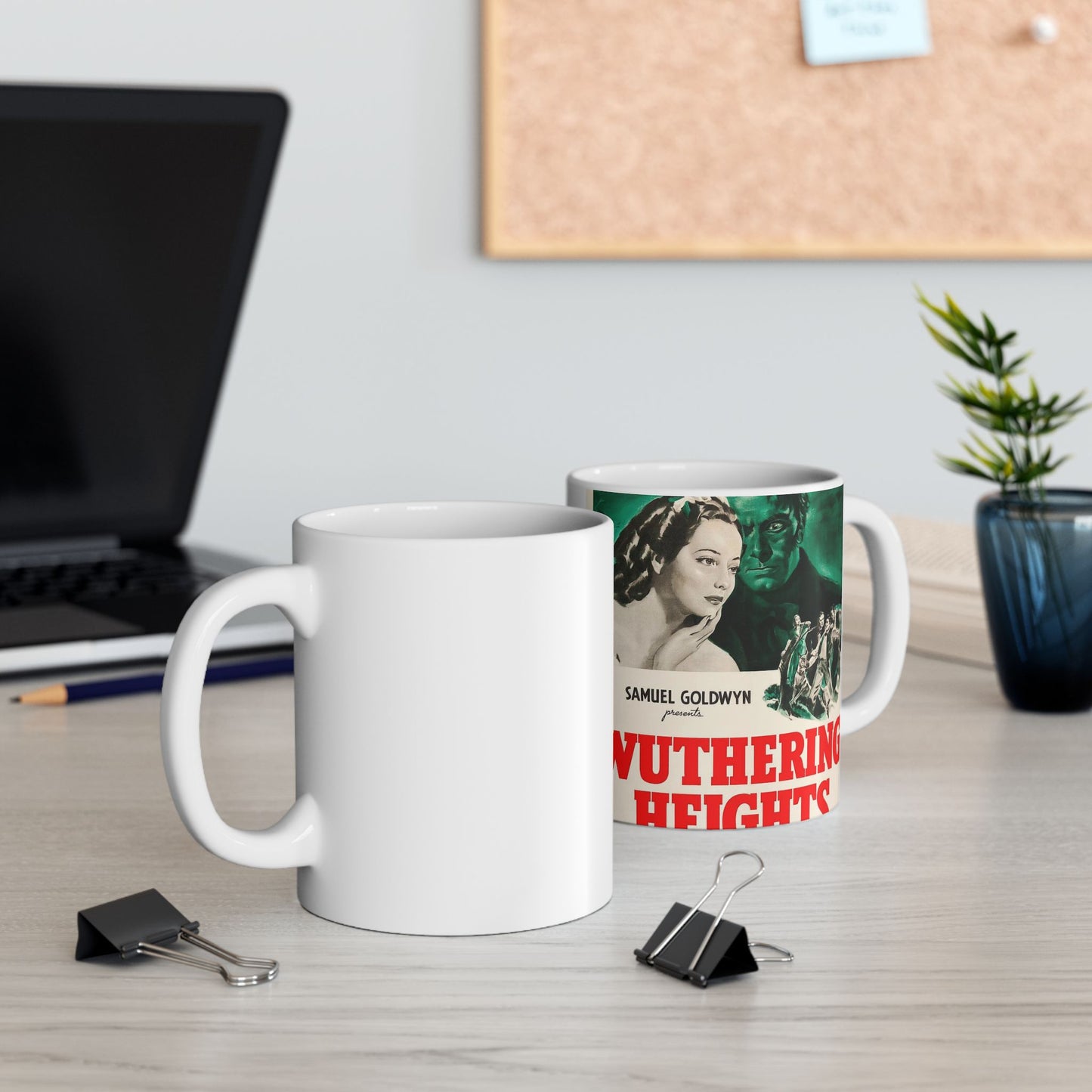 Wuthering Heights (1939 poster) Beautiful Novelty Ceramic Coffee Mug 11oz