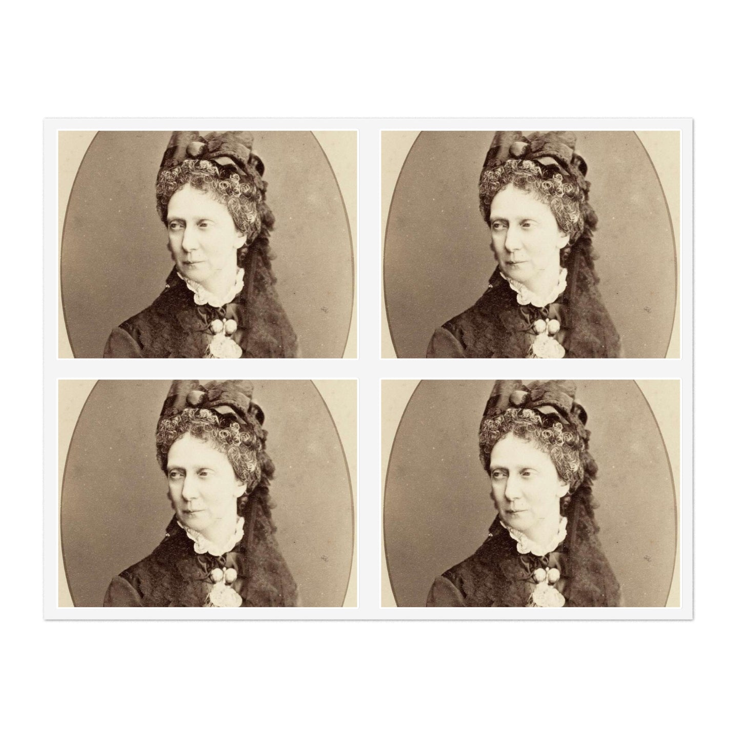 Maria Alexandrovna (Marie of Hesse) Laminated UV Protective Vinyl Stickers