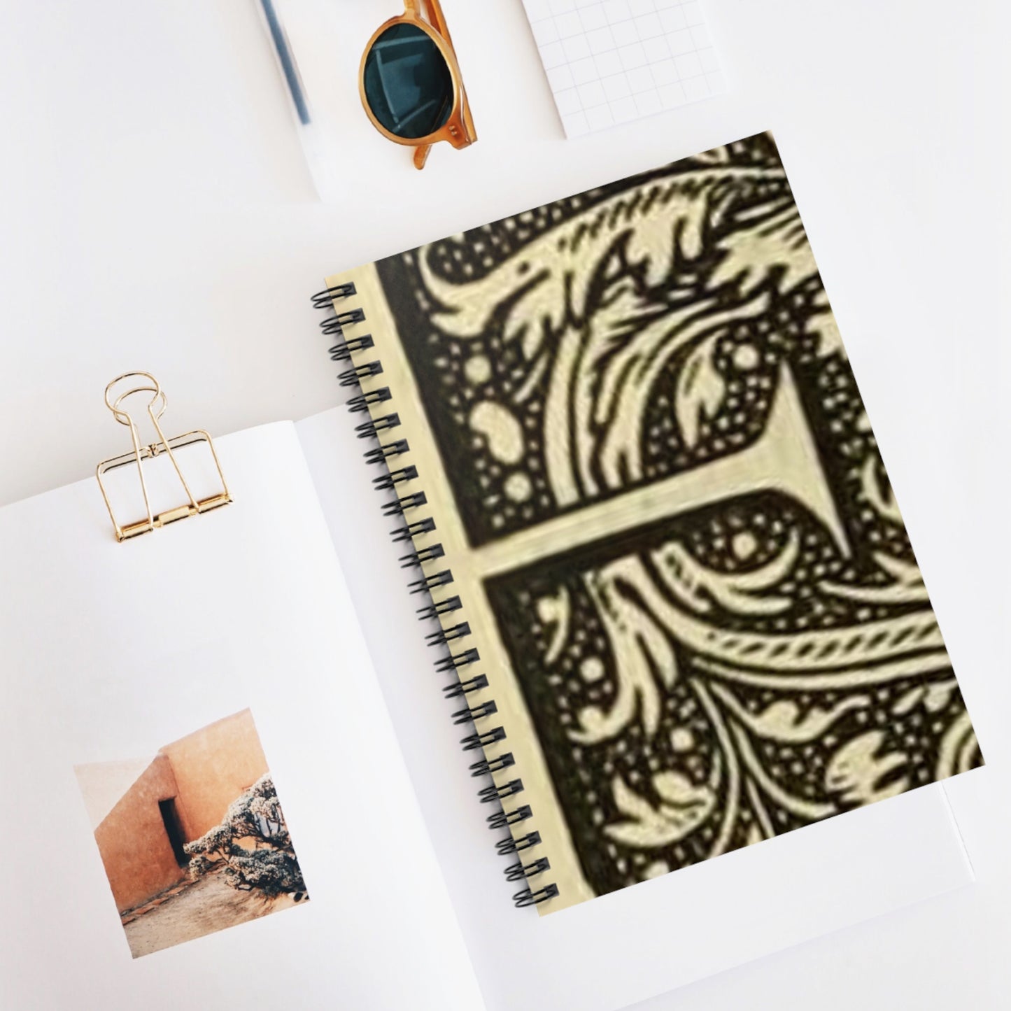 Aubrey Beardsley - The Savoy (1896) (14595757999) Spiral Bound Ruled Notebook with Printed Cover