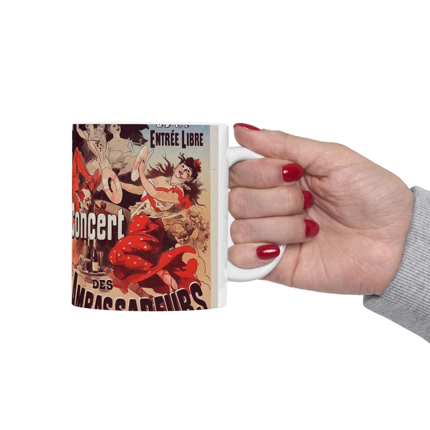 Affiche pour le "Concert des Ambassadeurs". Beautiful Novelty Ceramic Coffee Mug 11oz