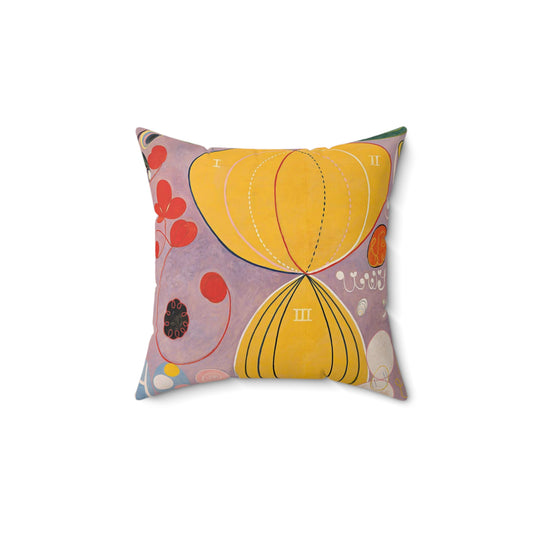 Hilma af Klint - The Ten Largest No. 7 - Adulthood - 1907 Decorative Accent Square Pillow
