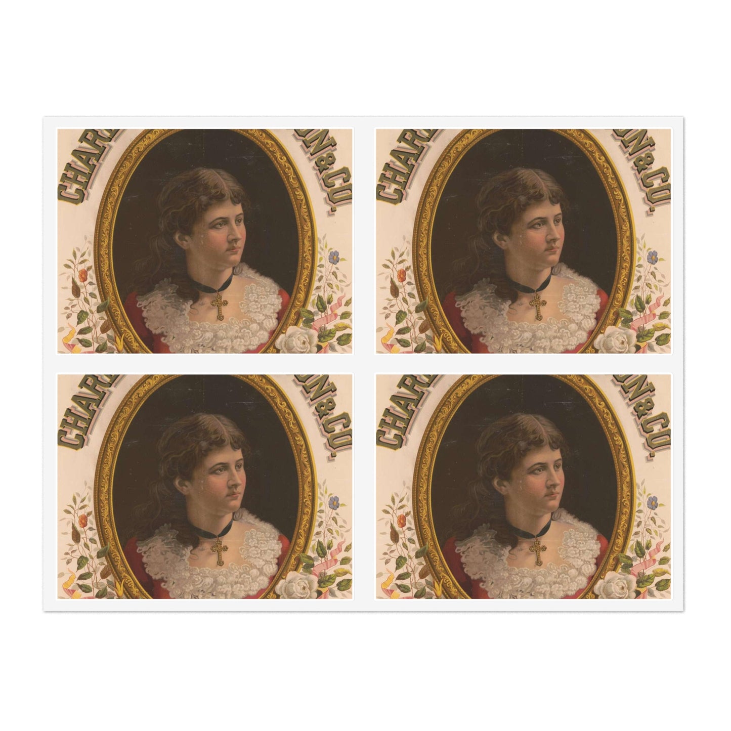 Charles McKeone, Son & Co., fine toilet soaps, Philadelphia Laminated UV Protective Vinyl Stickers