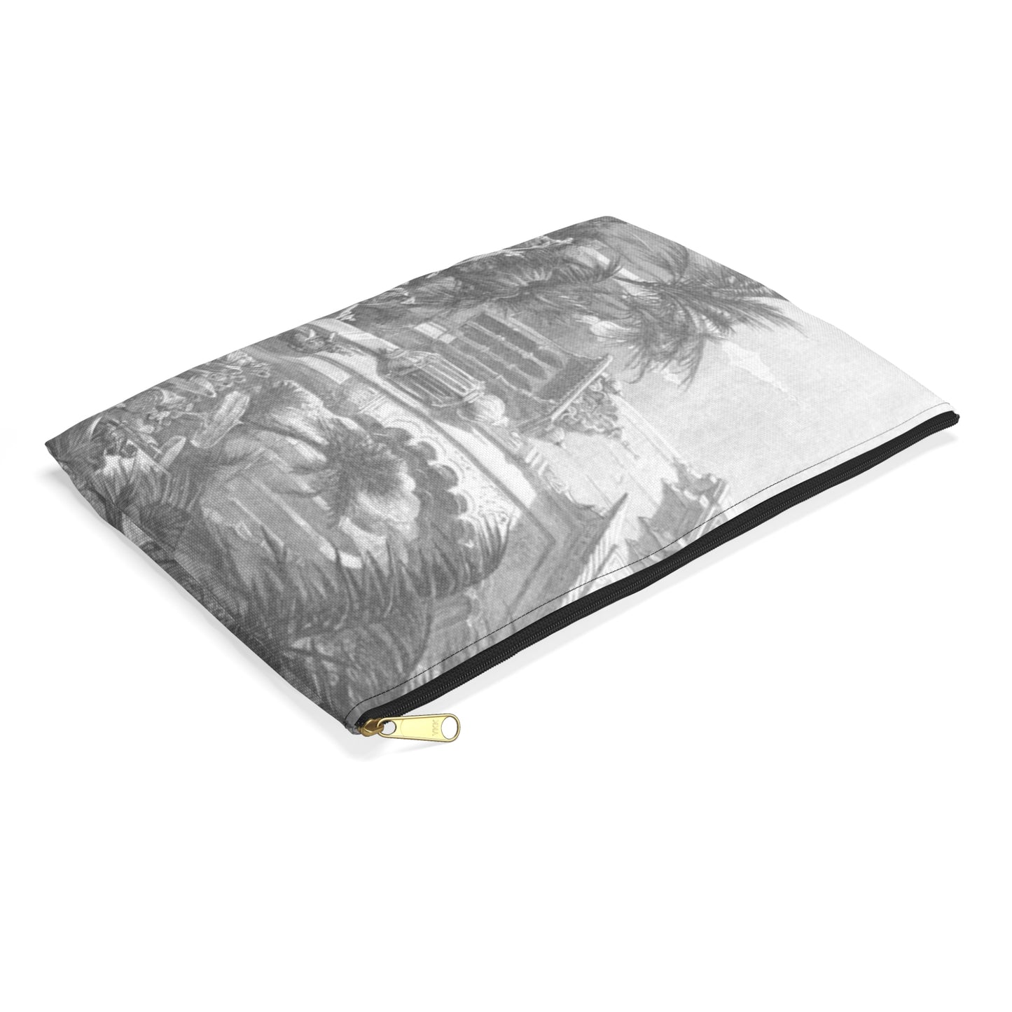 Journey to the East - Nicolas II Asia Tour by Ukhtomsky Large Organizer Pouch with Black Zipper