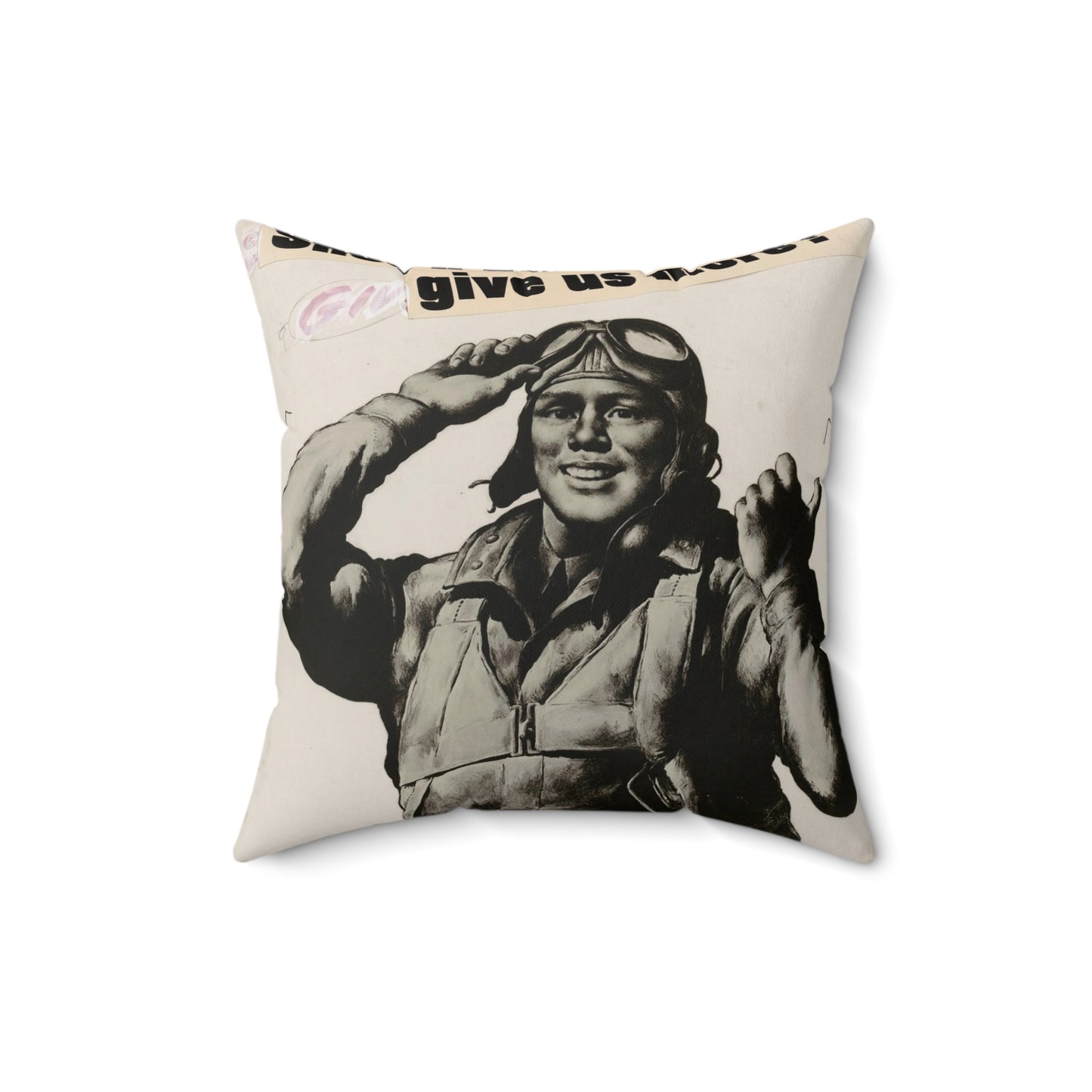 She's a swell plane - give us more!  MORE PRODUCTION [Riggs] Decorative Accent Square Pillow