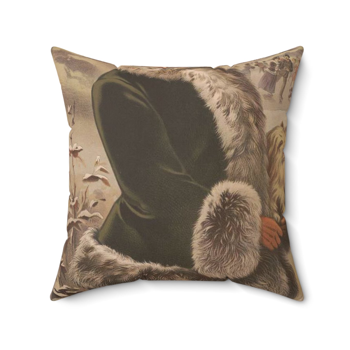 Koko soap - Print, Library of Congress collection Decorative Accent Square Pillow