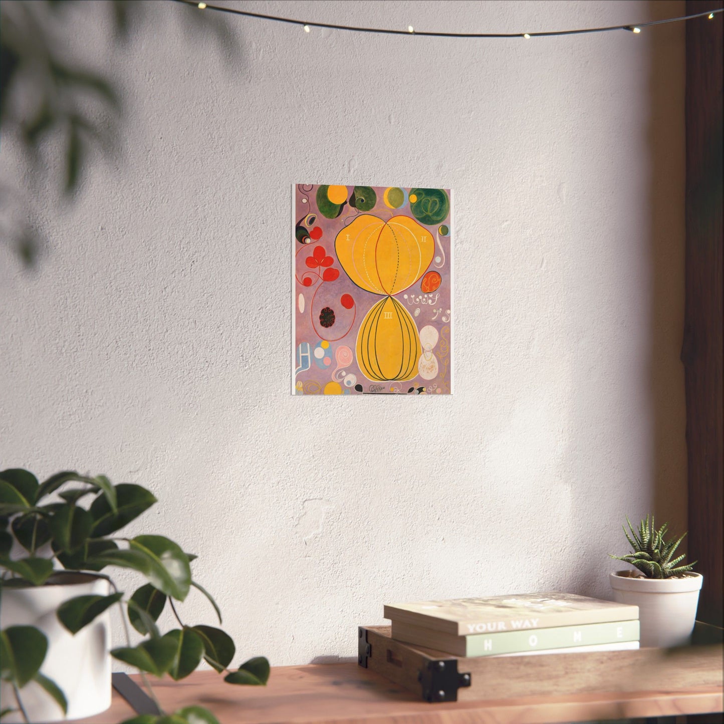 Hilma af Klint - The Ten Largest No. 7 - Adulthood - 1907 High Quality Matte Wall Art Poster for Home, Office, Classroom