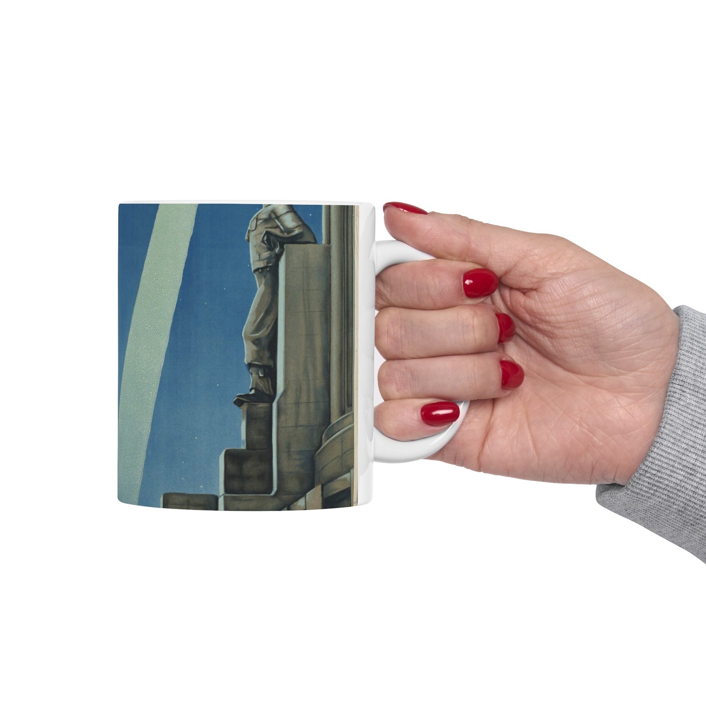 Trieste. Vintage Travel Posters, 1920s-1930s Beautiful Novelty Ceramic Coffee Mug 11oz