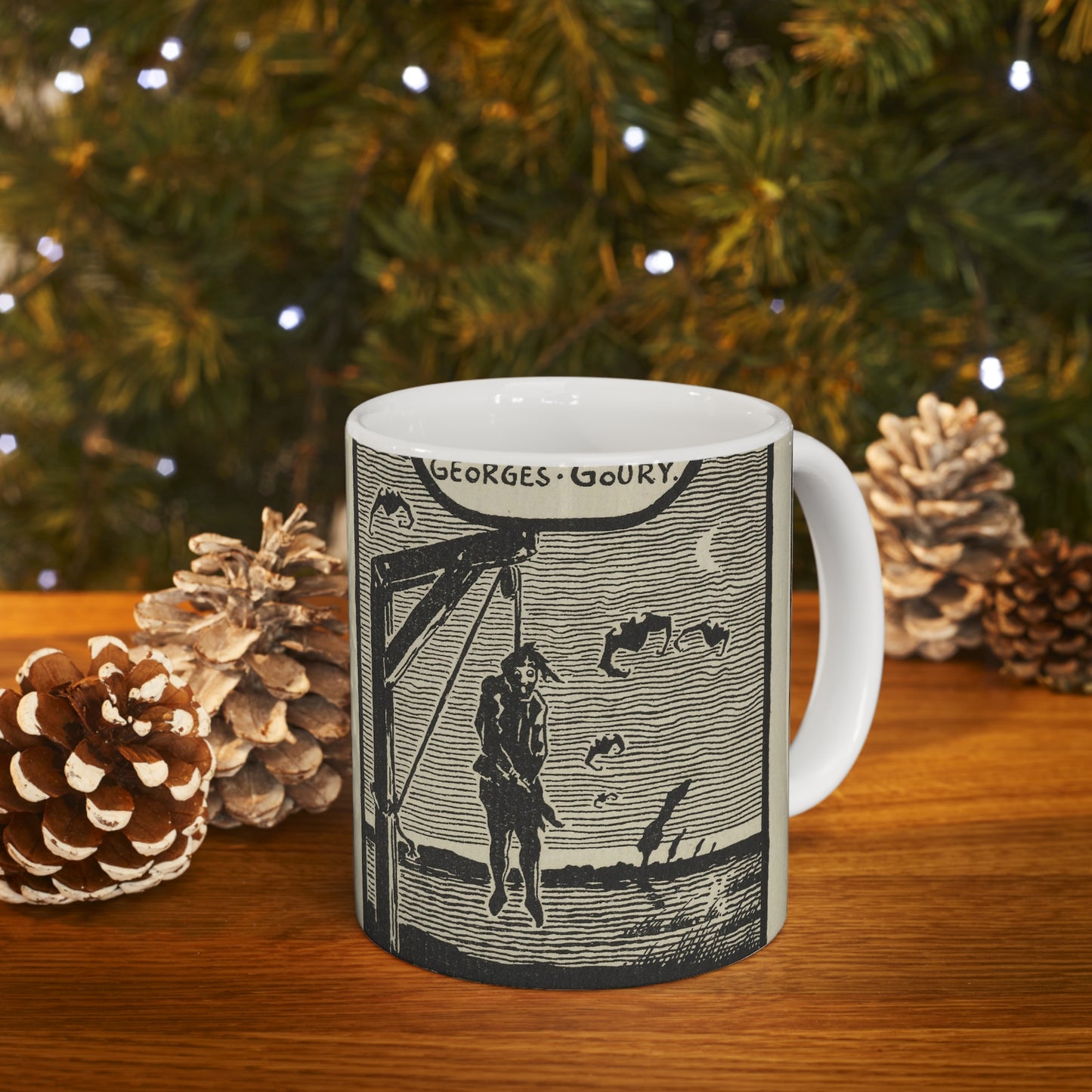 Georges Goury by Georges Demeufe (about 1900) Beautiful Novelty Ceramic Coffee Mug 11oz