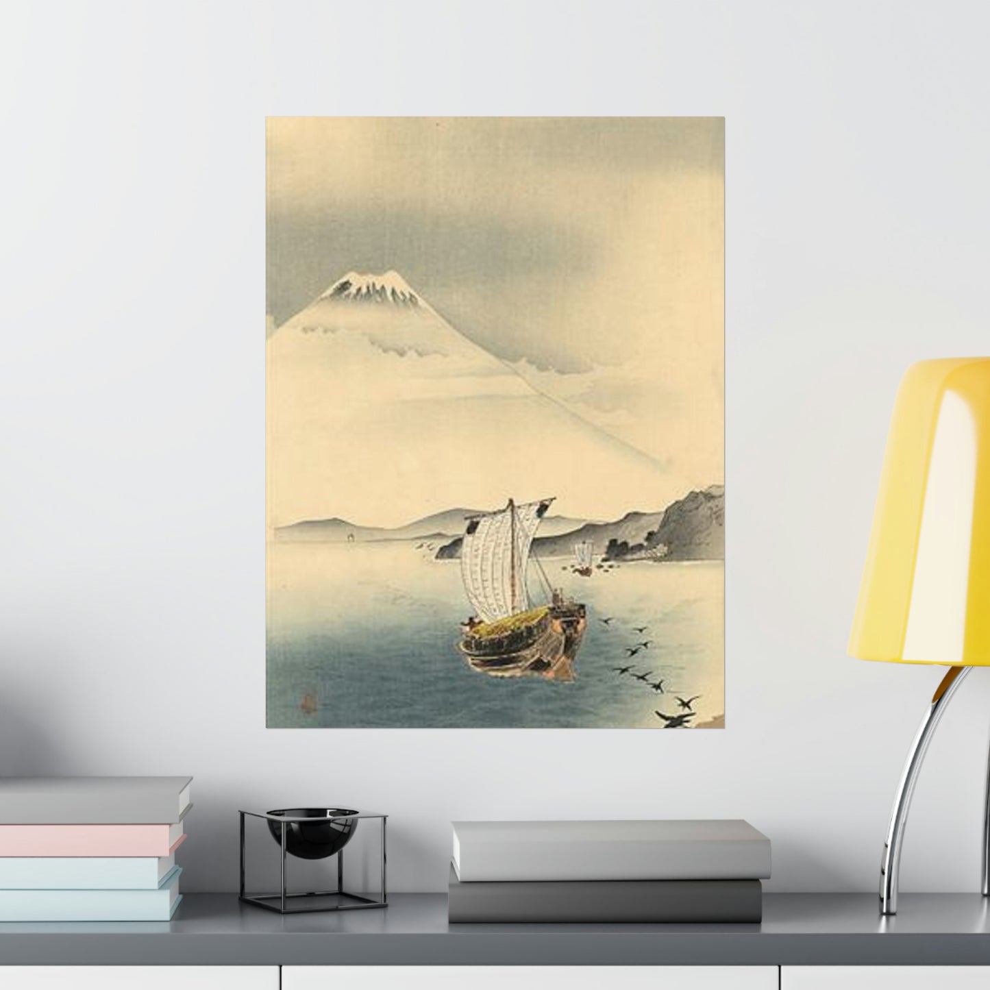 Koson - mount-fuji, Ohara Koson High Quality Matte Wall Art Poster for Home, Office, Classroom